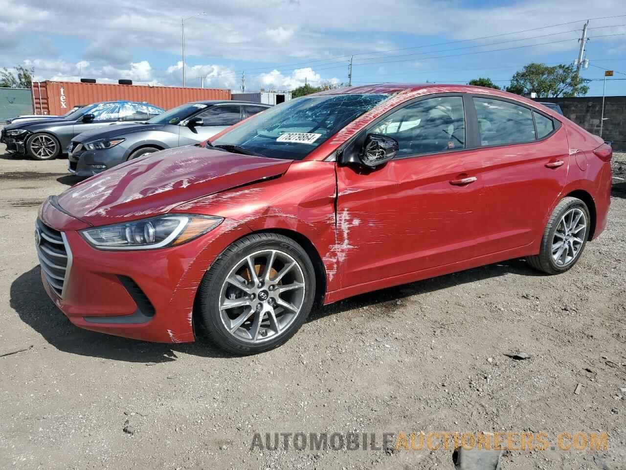 KMHD74LF4HU094470 HYUNDAI ELANTRA 2017