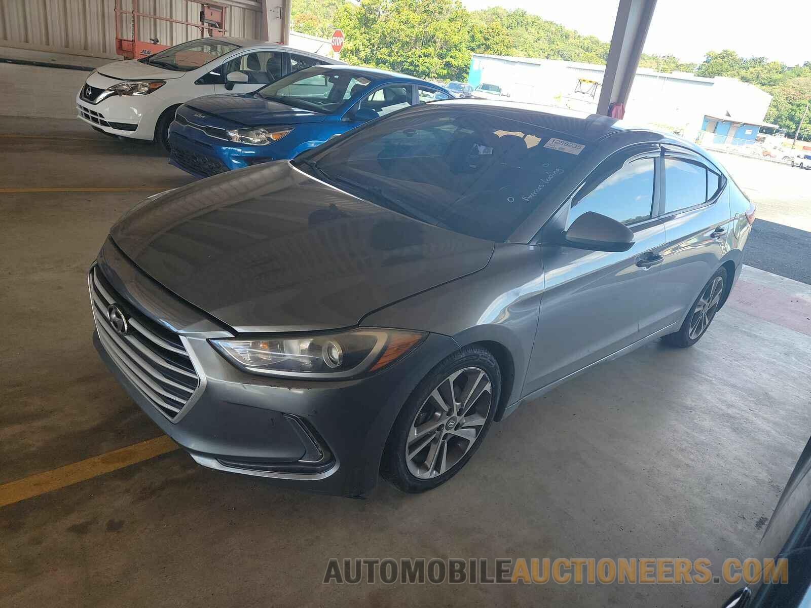 KMHD74LF4HU160581 Hyundai Elantra SE 2017