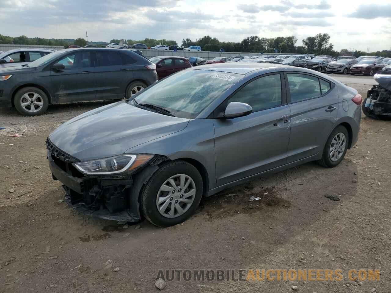 KMHD74LF4HU368184 HYUNDAI ELANTRA 2017