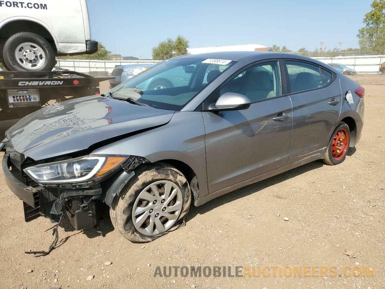 KMHD74LF4HU370887 HYUNDAI ELANTRA 2017