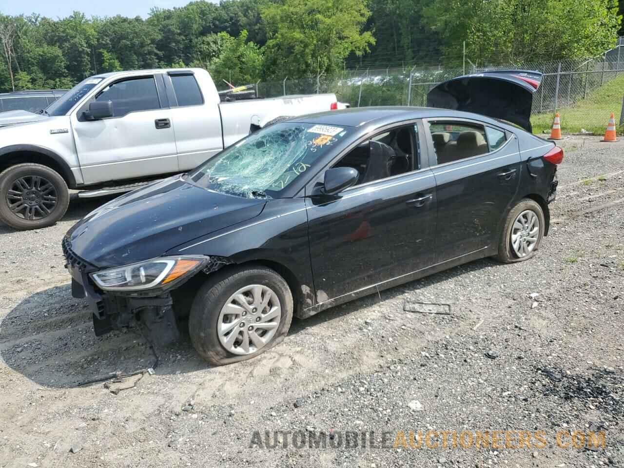 KMHD74LF4JU449384 HYUNDAI ELANTRA 2018