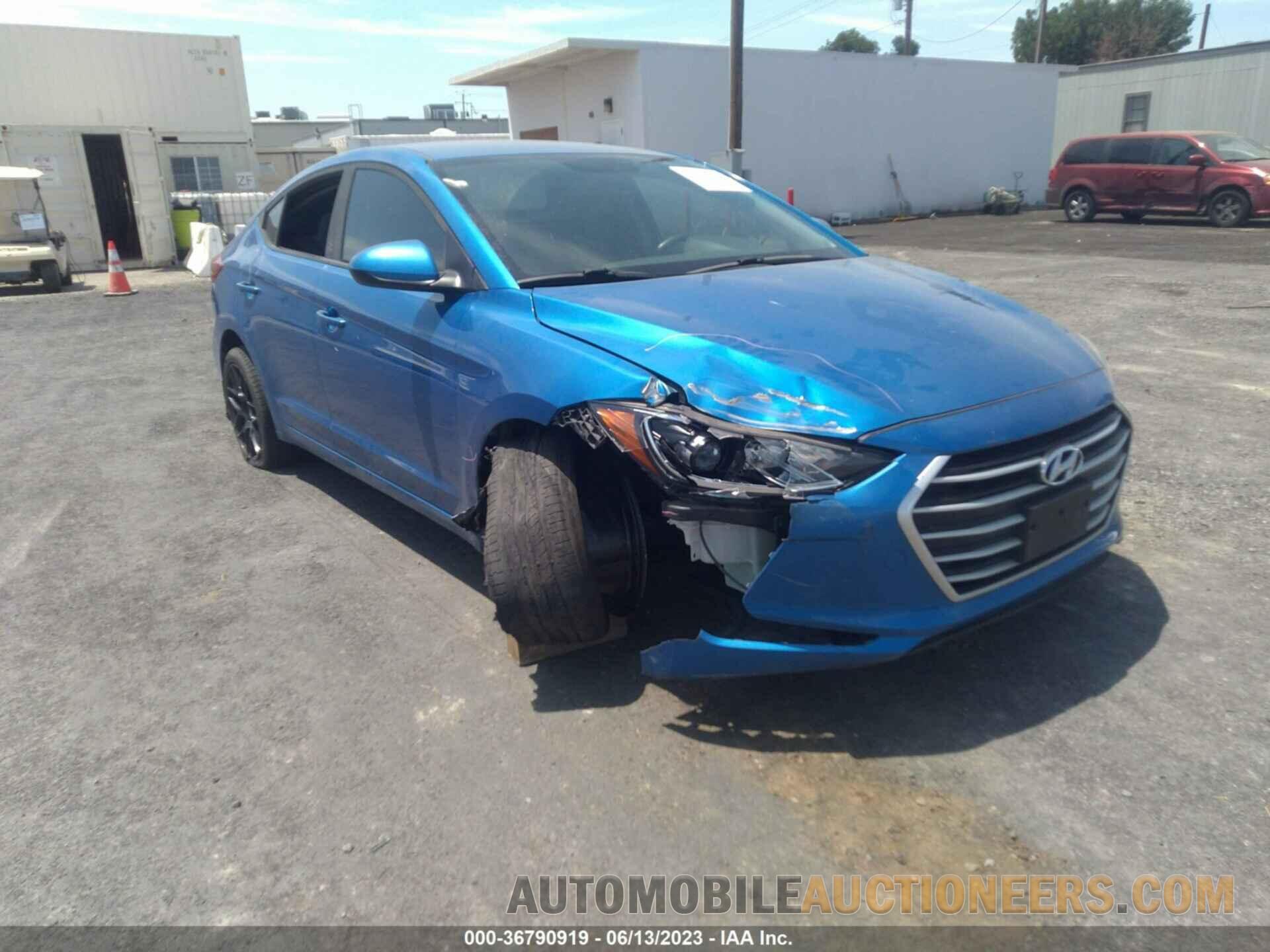 KMHD74LF4JU450437 HYUNDAI ELANTRA 2018