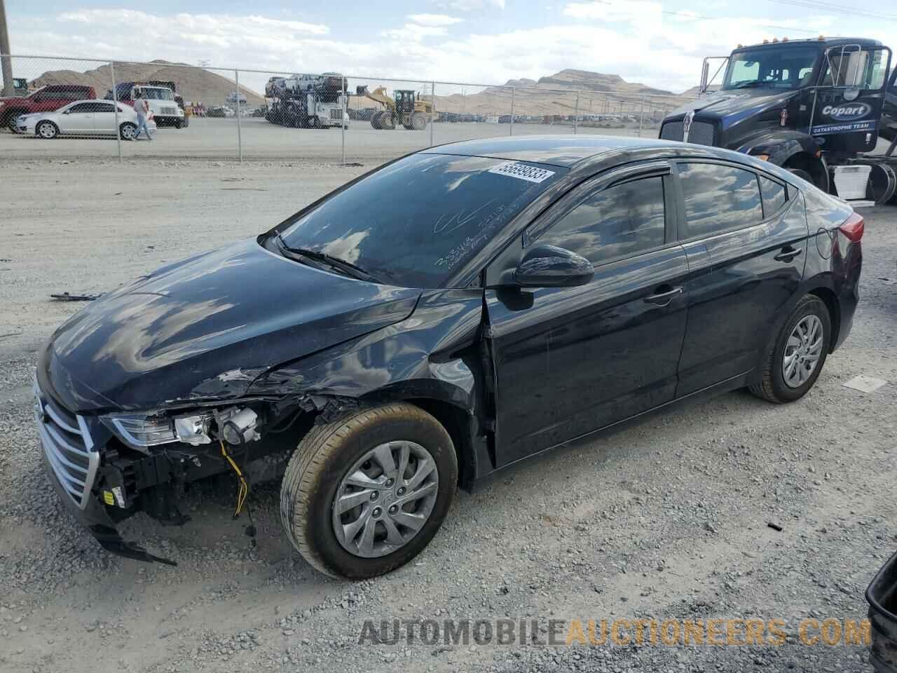 KMHD74LF4JU520437 HYUNDAI ELANTRA 2018