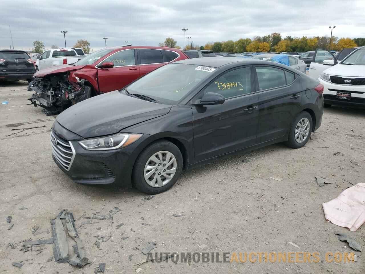 KMHD74LF4JU588933 HYUNDAI ELANTRA 2018