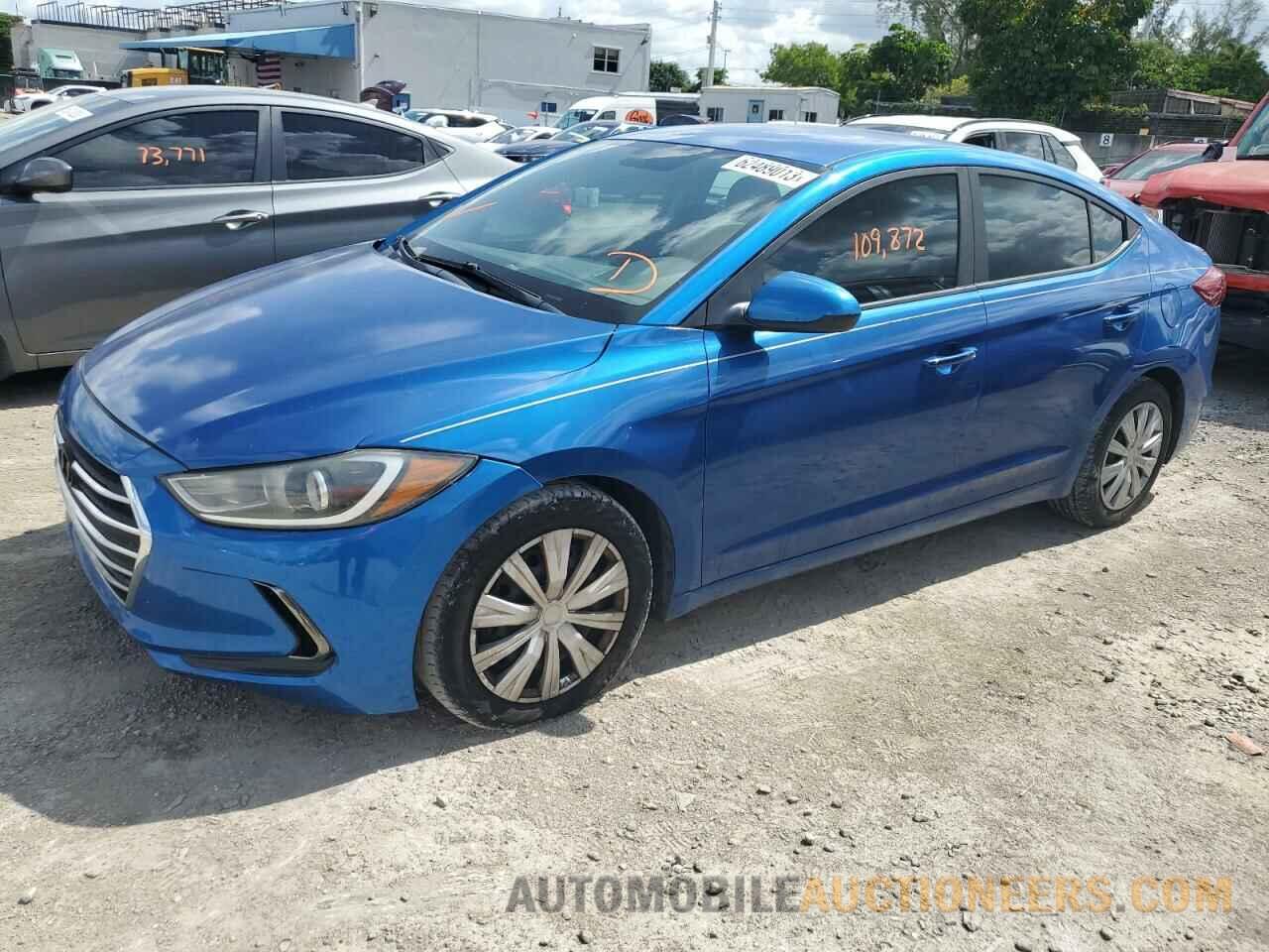 KMHD74LF4JU634860 HYUNDAI ELANTRA 2018