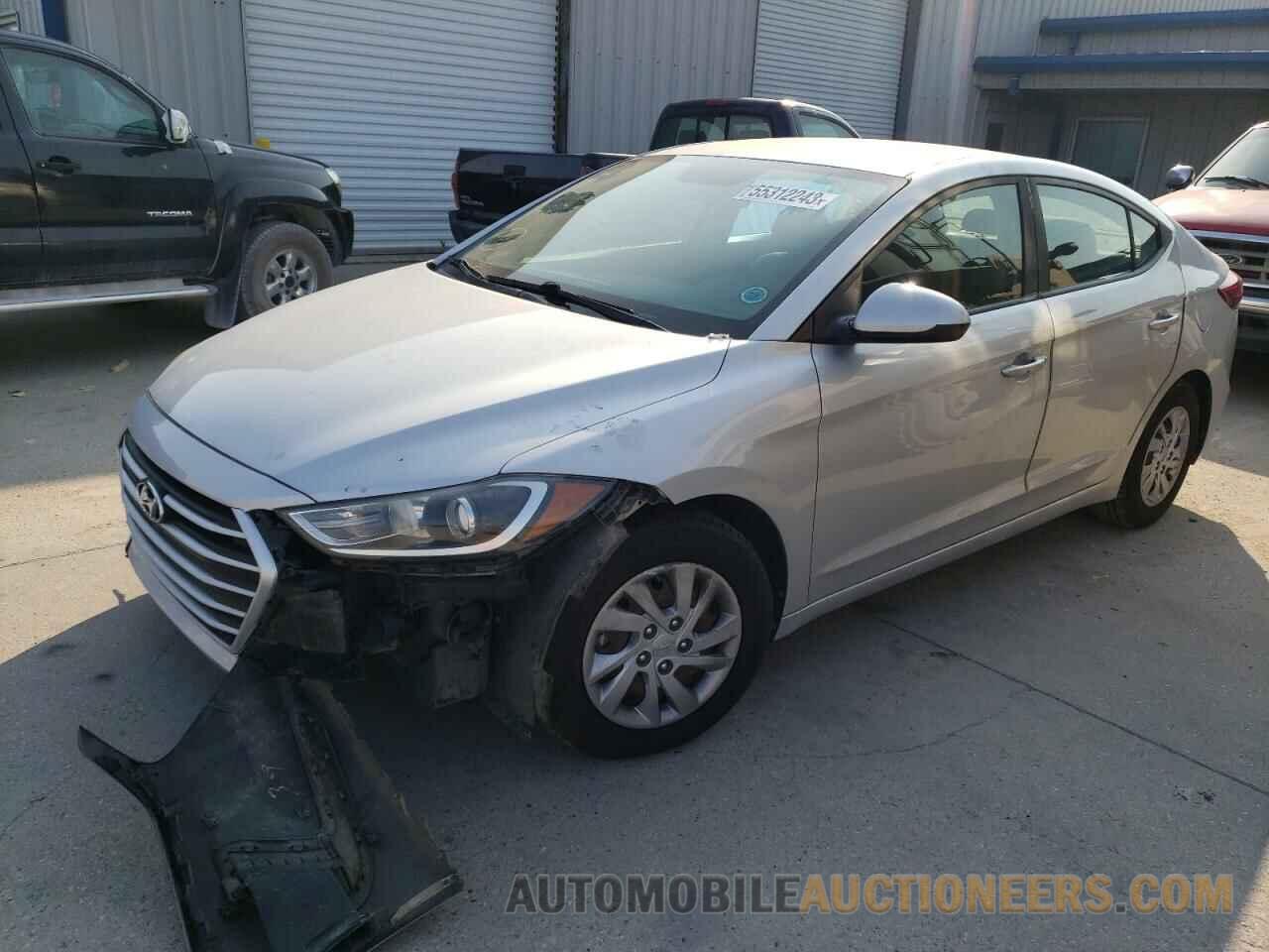 KMHD74LF4JU665882 HYUNDAI ELANTRA 2018