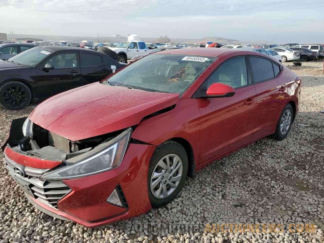 KMHD74LF4KU780502 HYUNDAI ELANTRA 2019