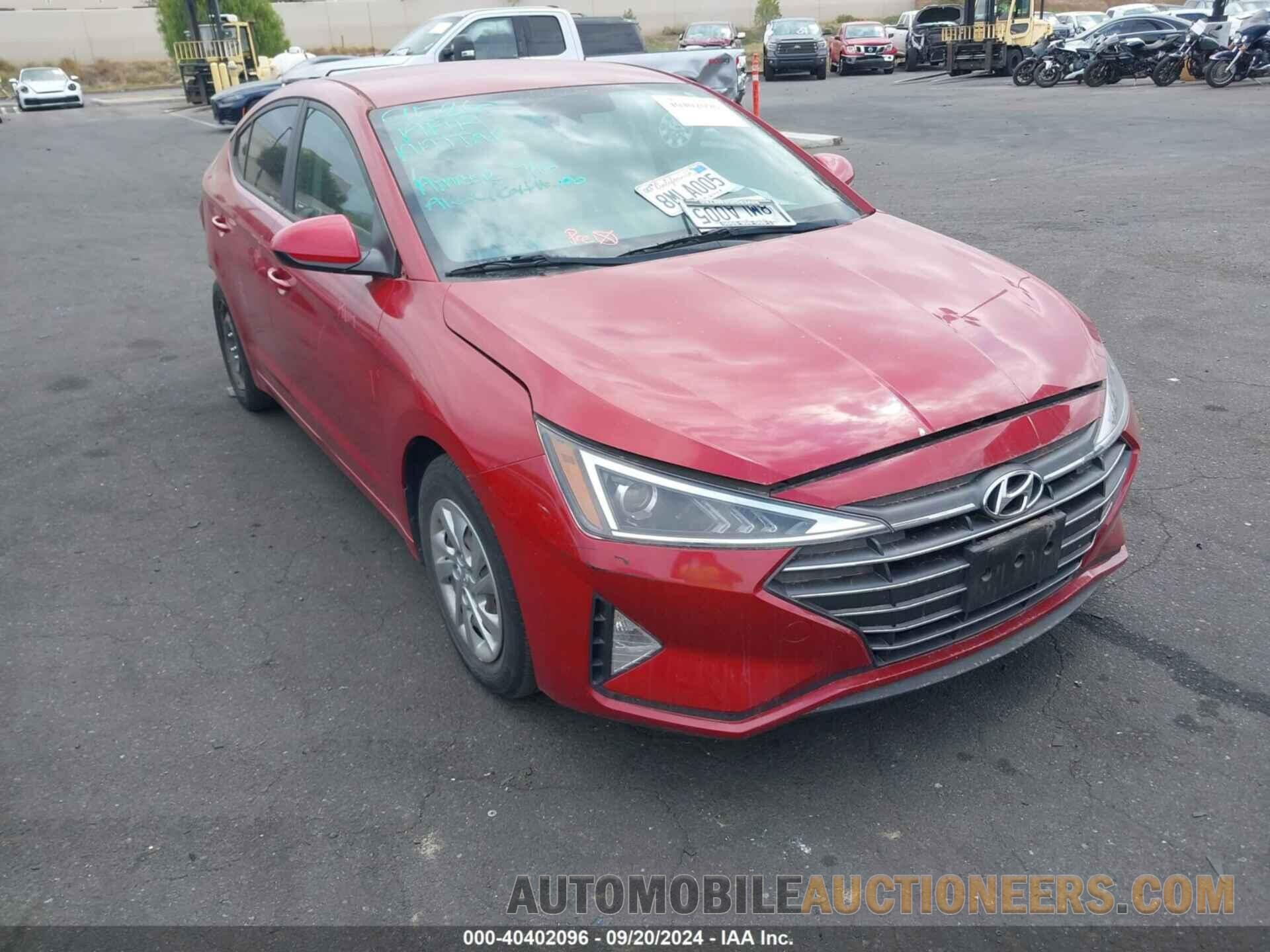 KMHD74LF4LU981320 HYUNDAI ELANTRA 2020