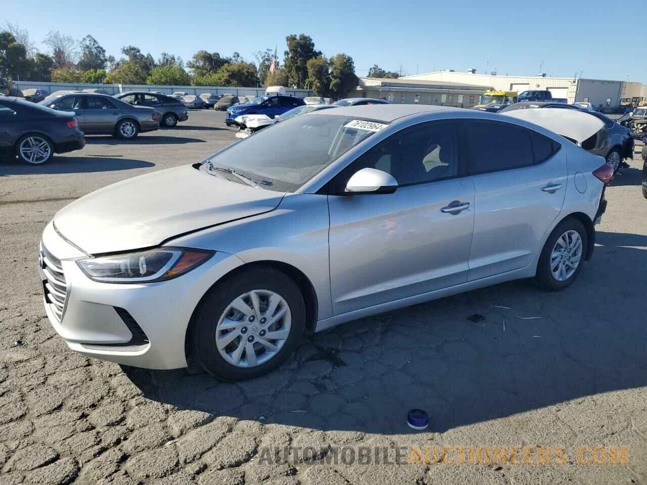 KMHD74LF5HU082053 HYUNDAI ELANTRA 2017