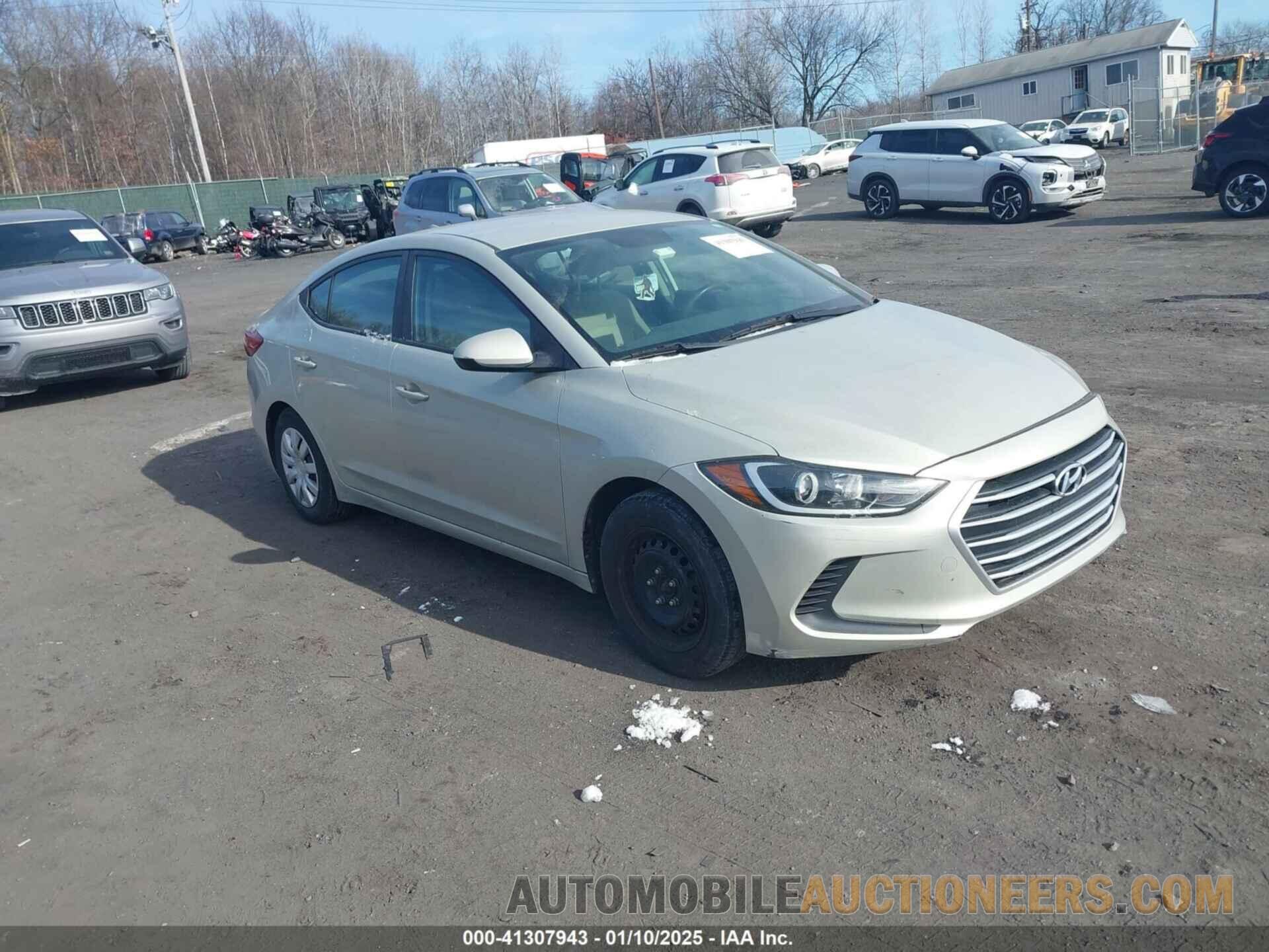 KMHD74LF5HU091089 HYUNDAI ELANTRA 2017