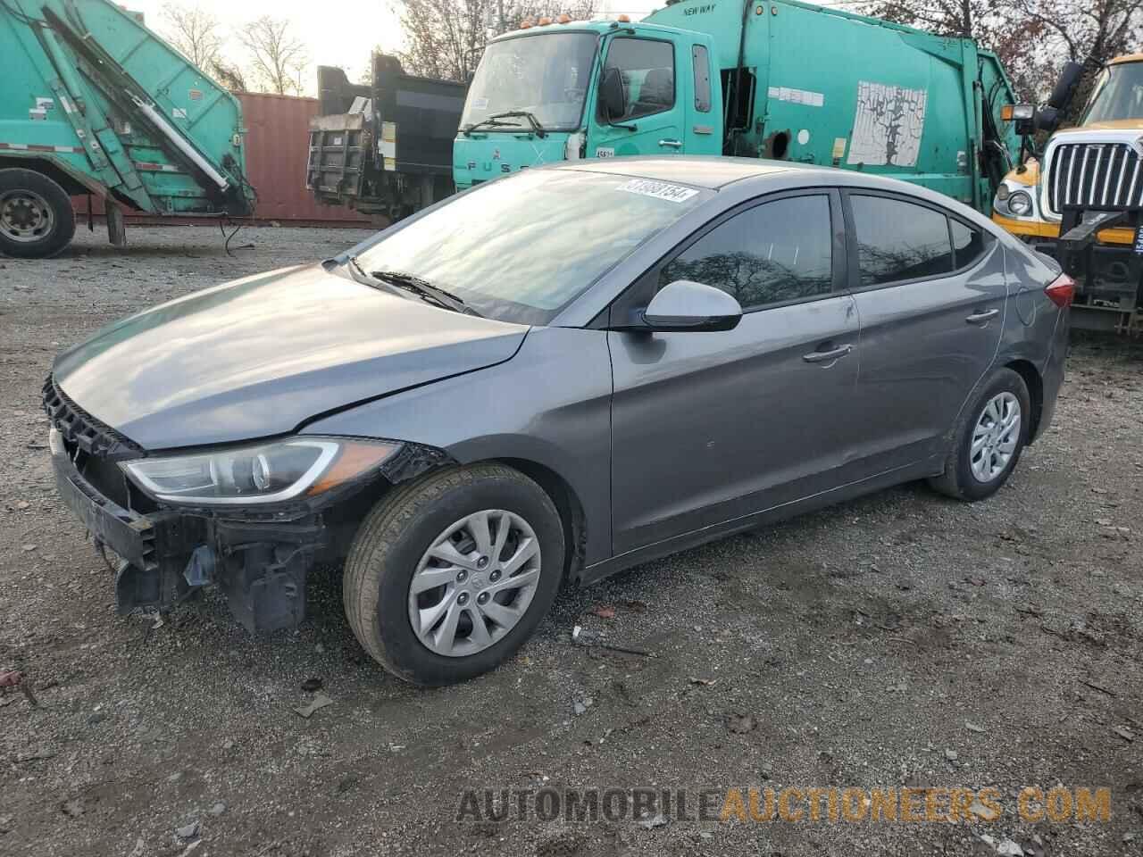 KMHD74LF5HU092940 HYUNDAI ELANTRA 2017