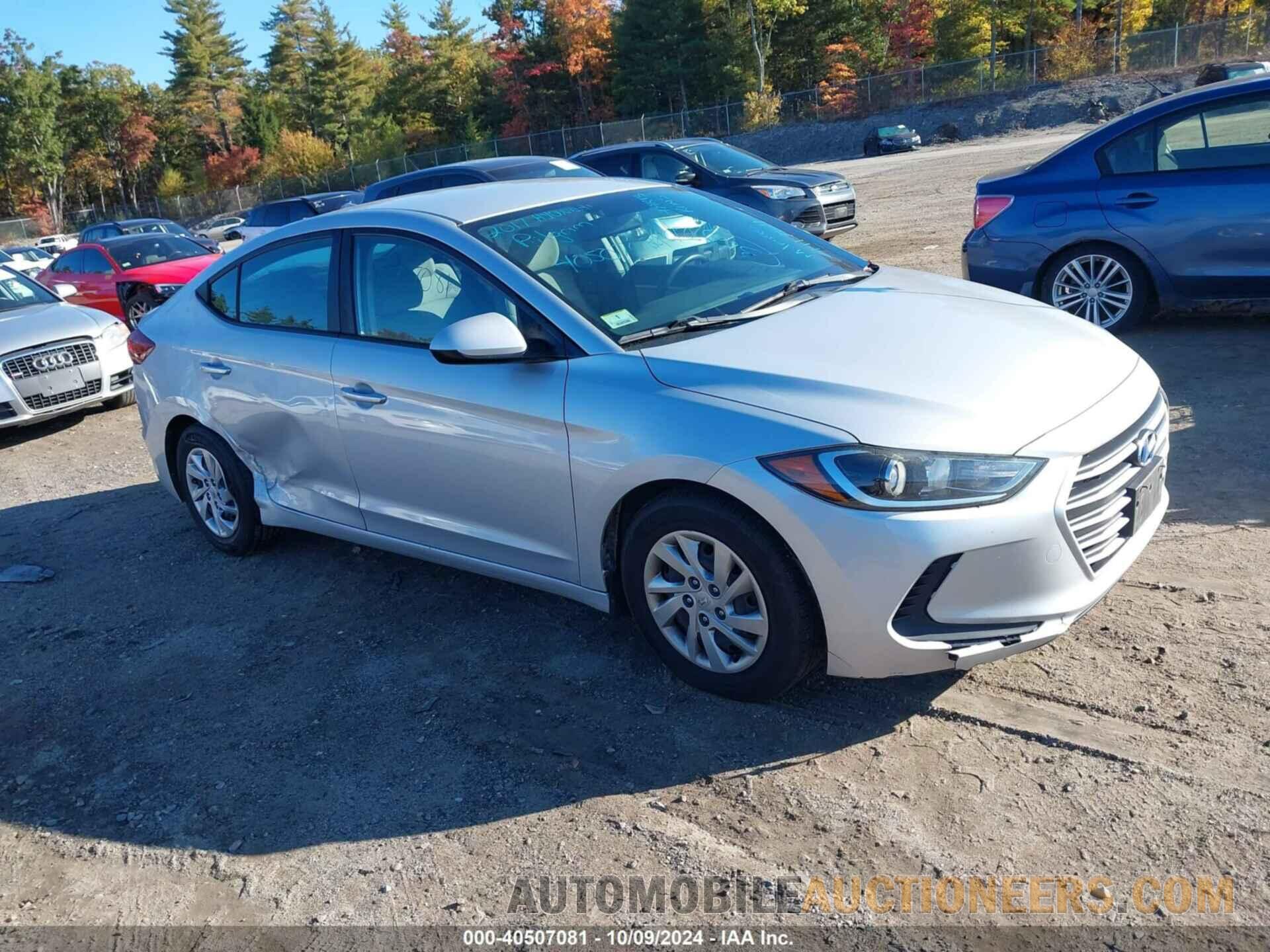 KMHD74LF5HU376570 HYUNDAI ELANTRA 2017