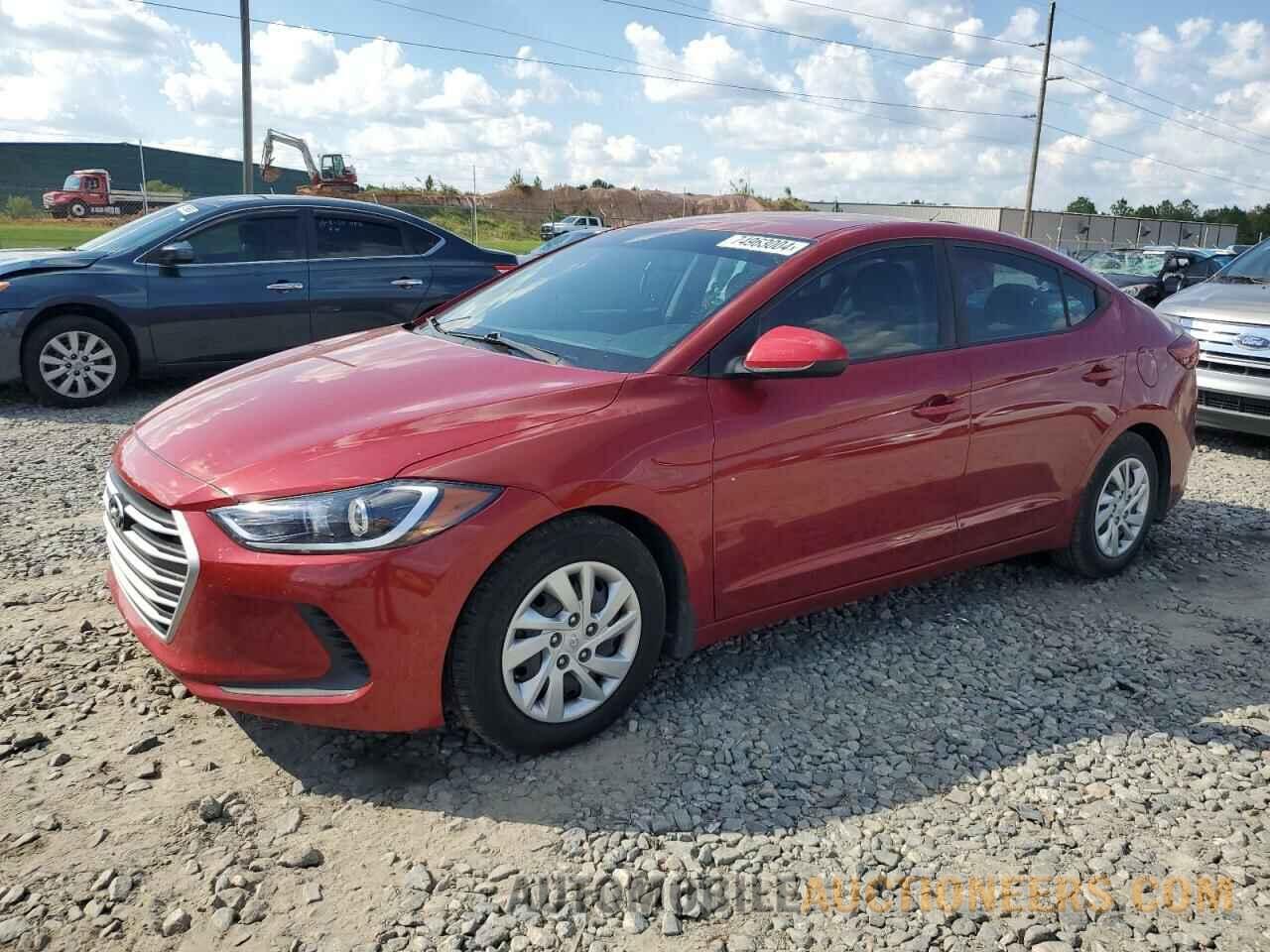 KMHD74LF5HU417747 HYUNDAI ELANTRA 2017