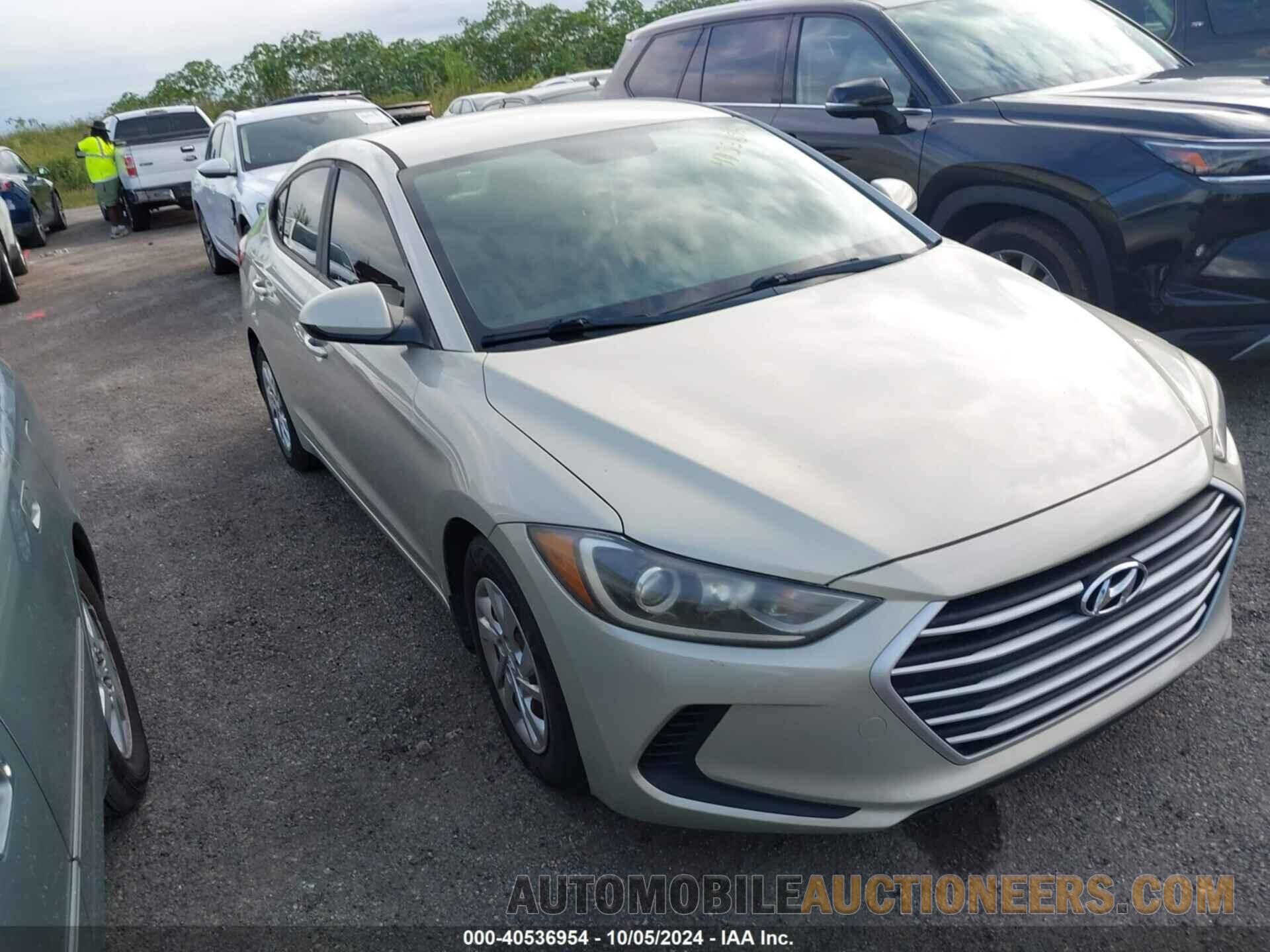 KMHD74LF5HU421457 HYUNDAI ELANTRA 2017