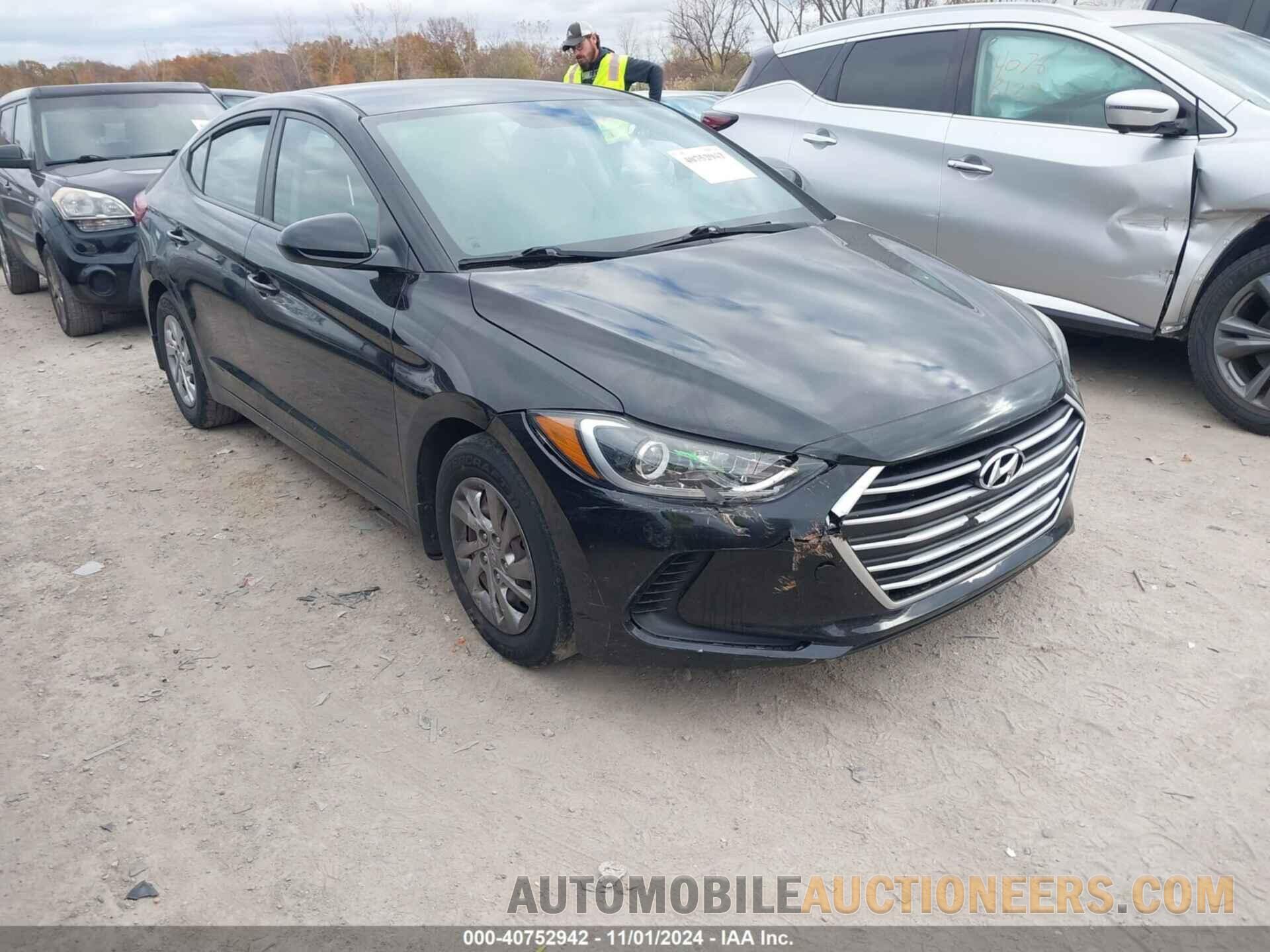 KMHD74LF5HU422236 HYUNDAI ELANTRA 2017