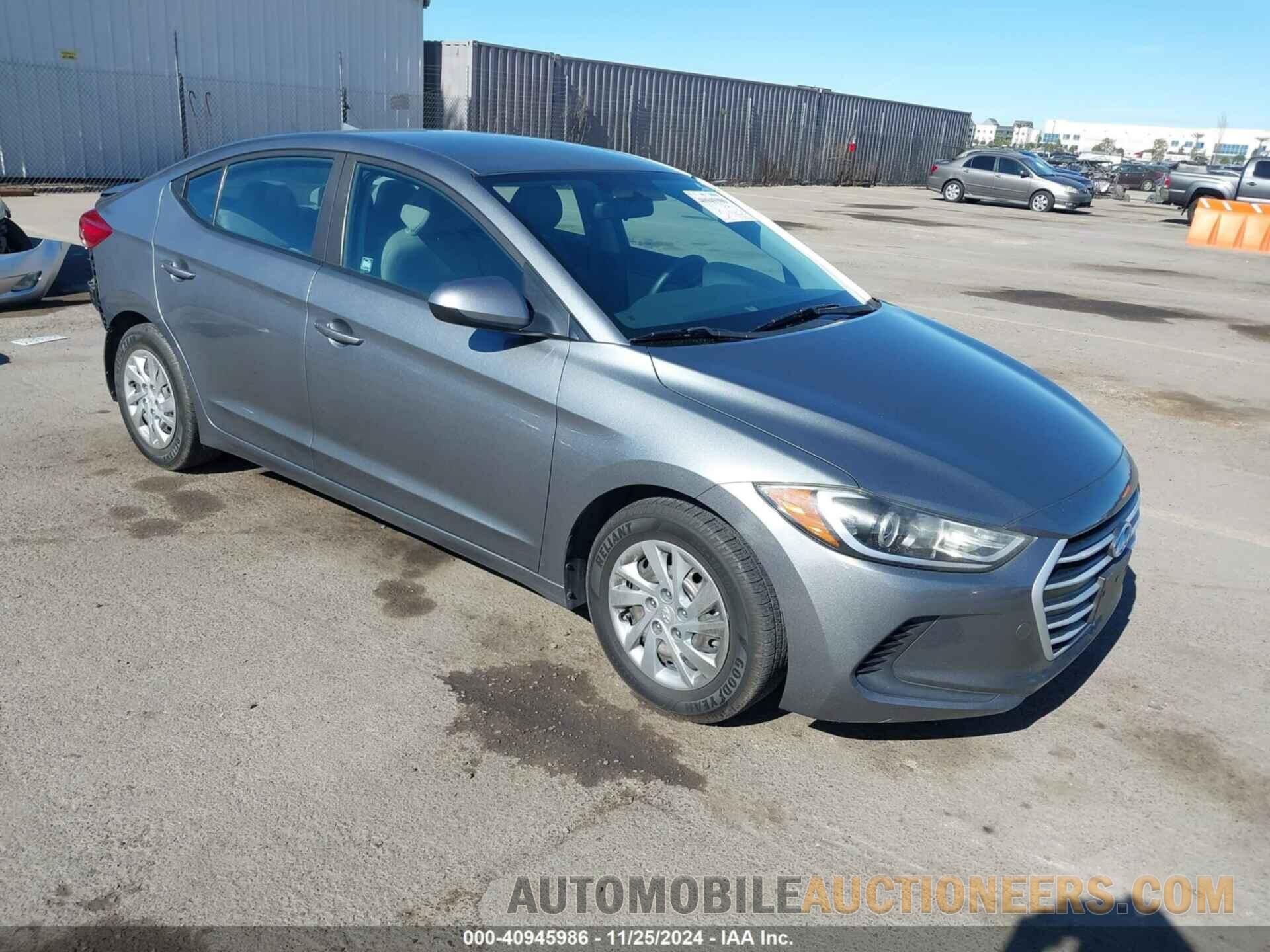 KMHD74LF5HU428604 HYUNDAI ELANTRA 2017