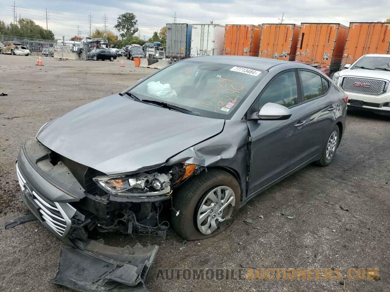 KMHD74LF5JU476383 HYUNDAI ELANTRA 2018