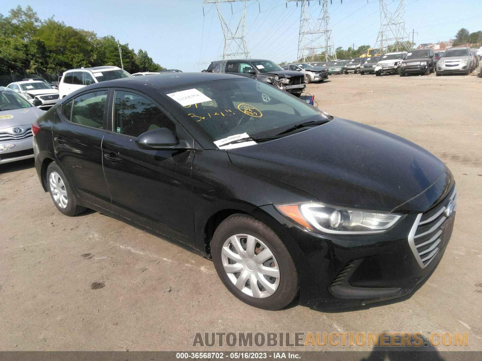 KMHD74LF5JU543189 HYUNDAI ELANTRA 2018