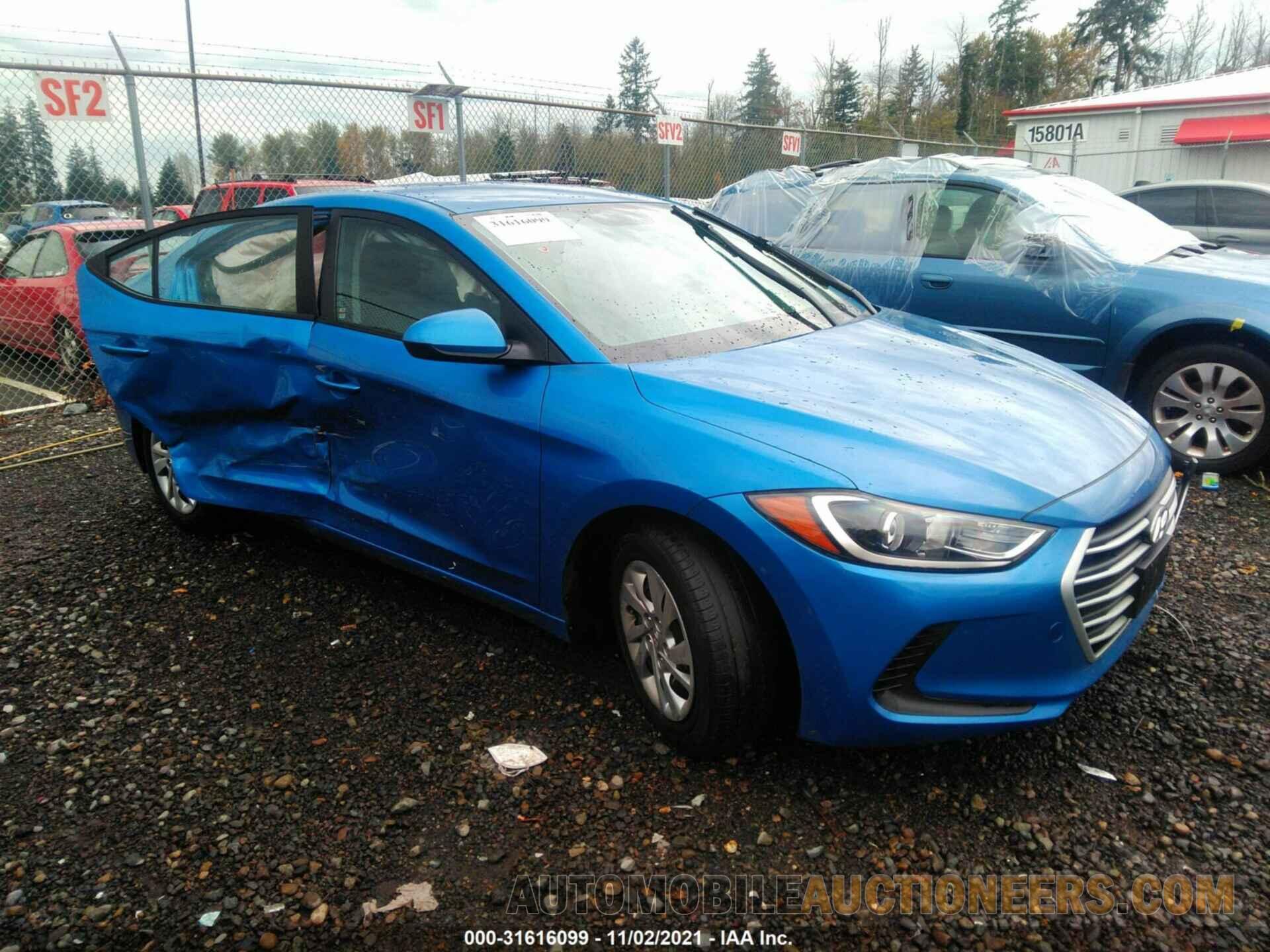 KMHD74LF5JU582400 HYUNDAI ELANTRA 2018