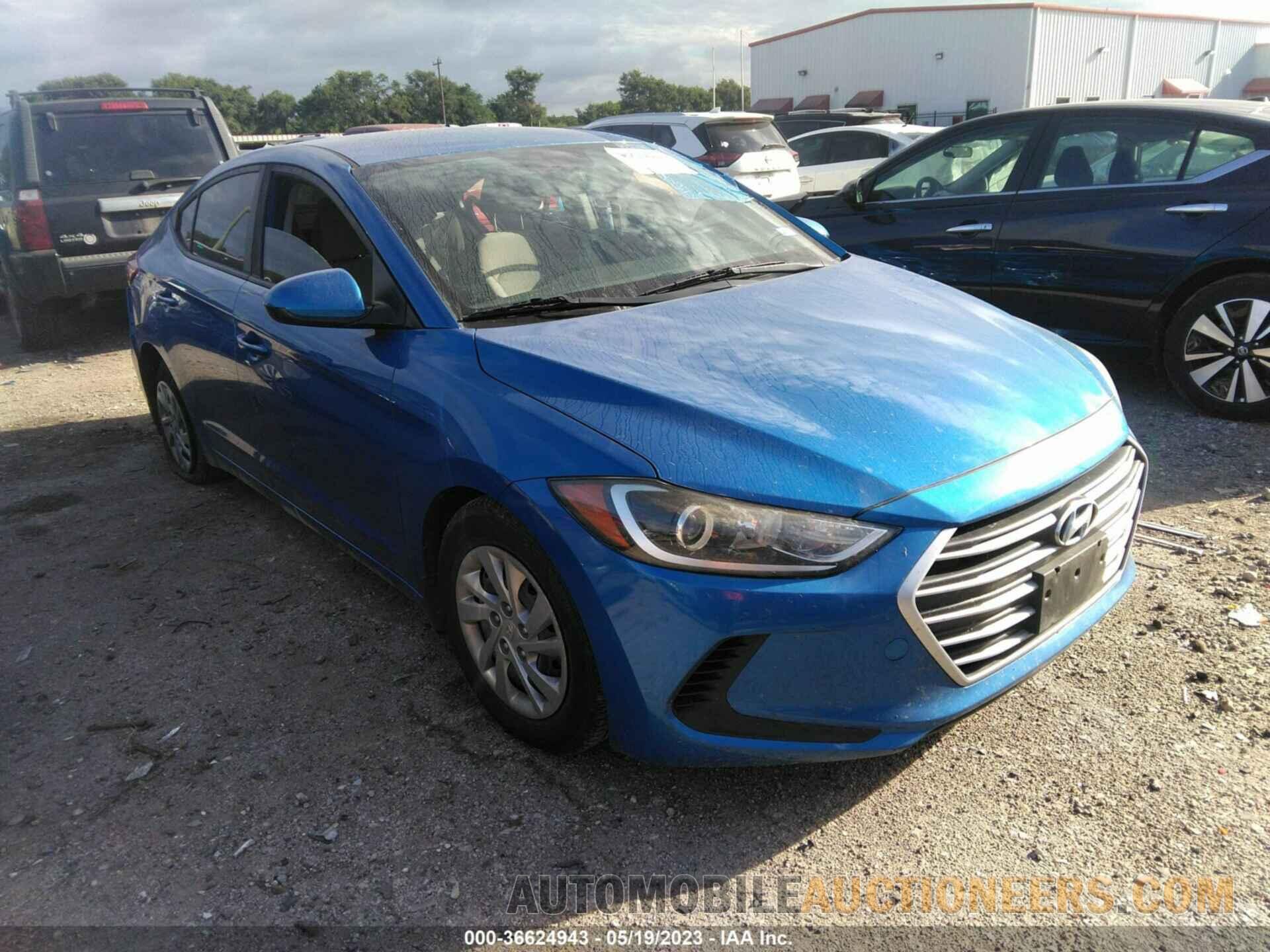 KMHD74LF5JU684425 HYUNDAI ELANTRA 2018