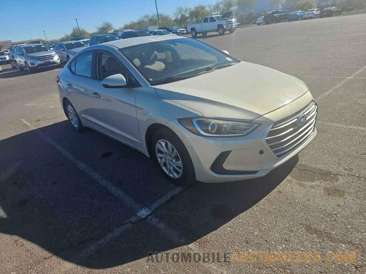 KMHD74LF6HU315373 HYUNDAI ELANTRA 2017