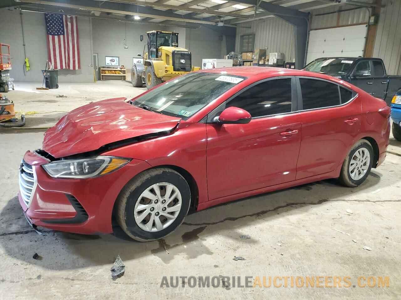 KMHD74LF6HU371748 HYUNDAI ELANTRA 2017