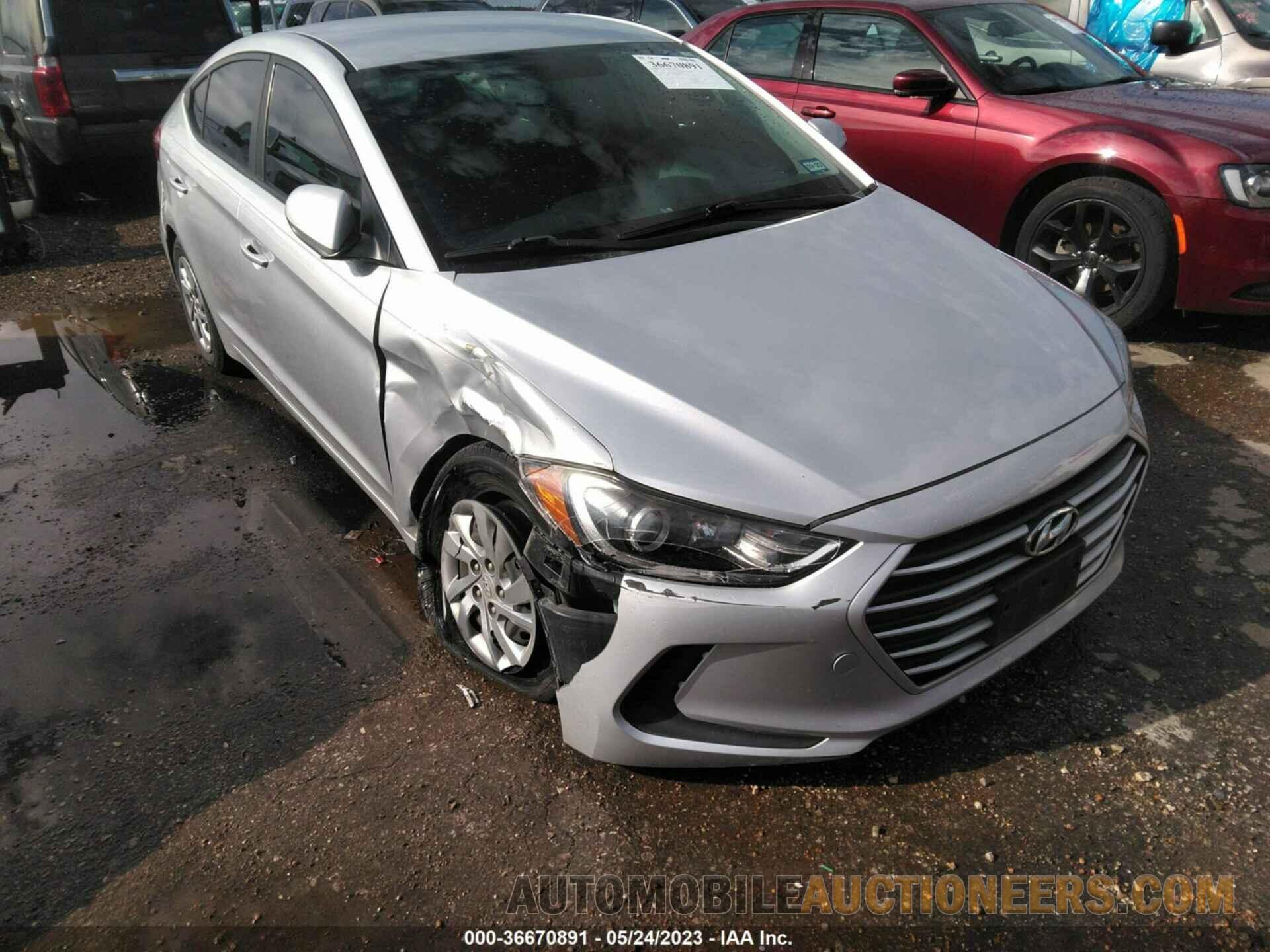 KMHD74LF6JU457504 HYUNDAI ELANTRA 2018