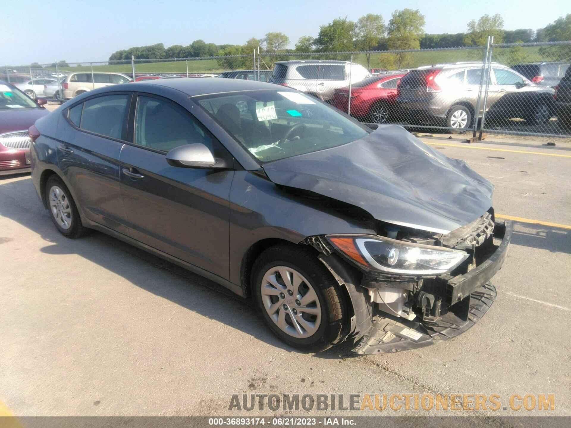 KMHD74LF6JU577660 HYUNDAI ELANTRA 2018