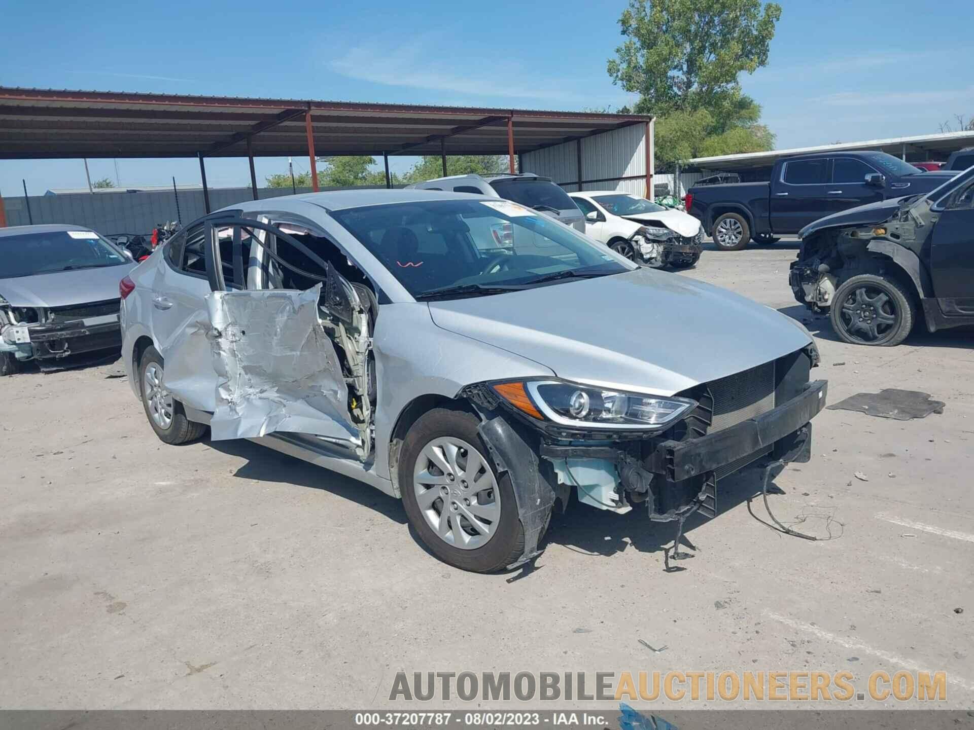 KMHD74LF6JU628235 HYUNDAI ELANTRA 2018