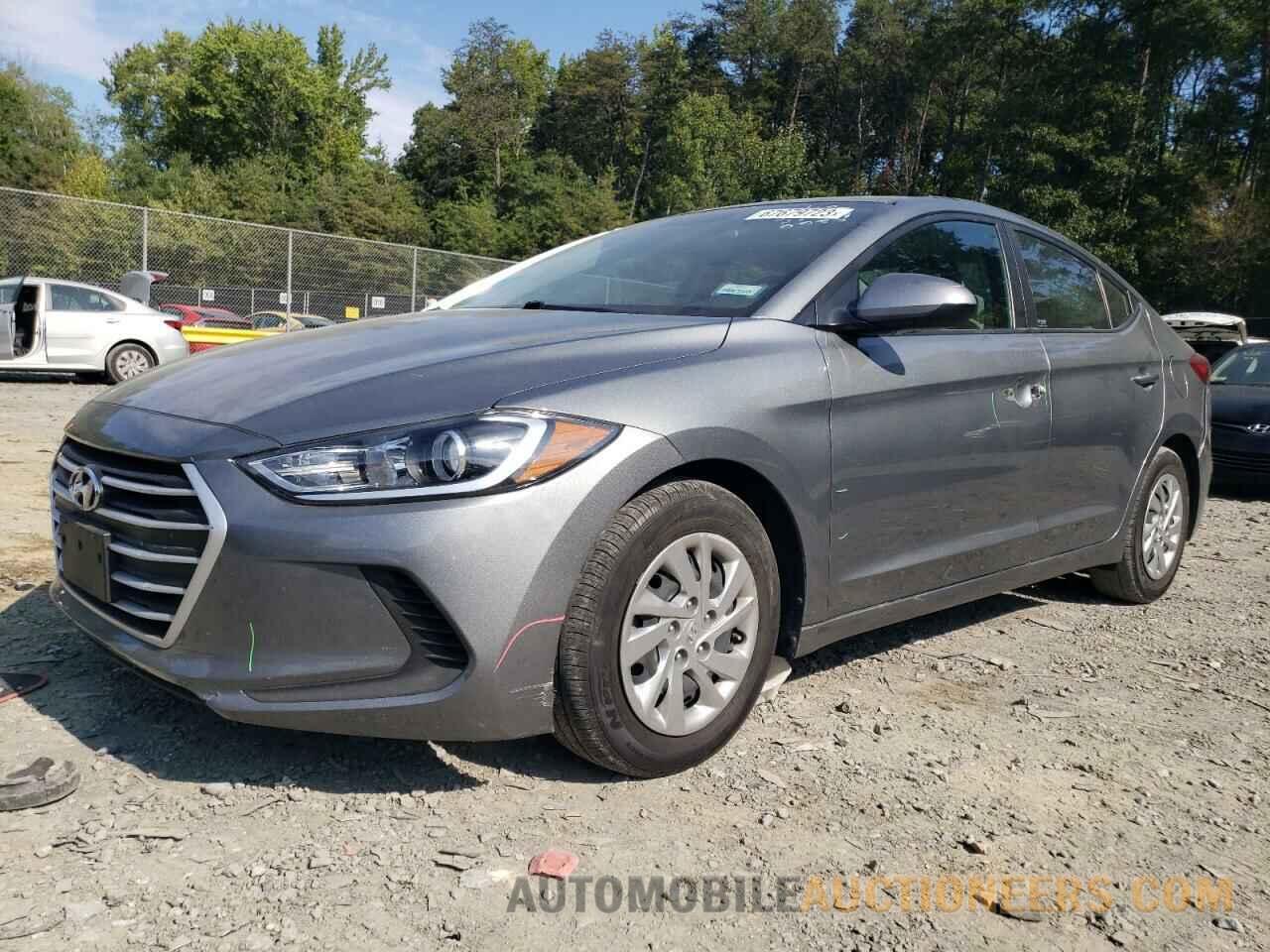 KMHD74LF6JU659176 HYUNDAI ELANTRA 2018