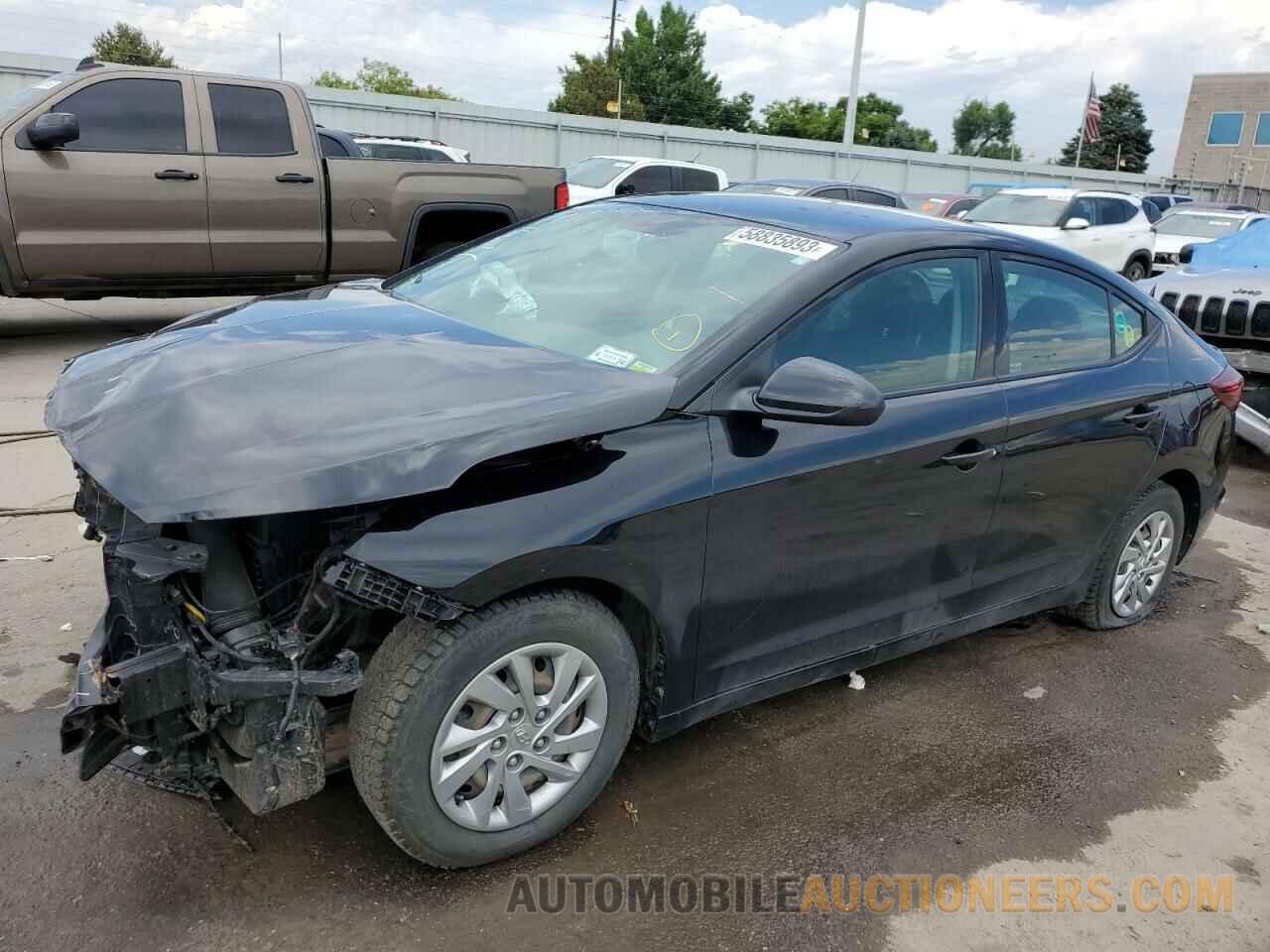 KMHD74LF6KU768416 HYUNDAI ELANTRA 2019