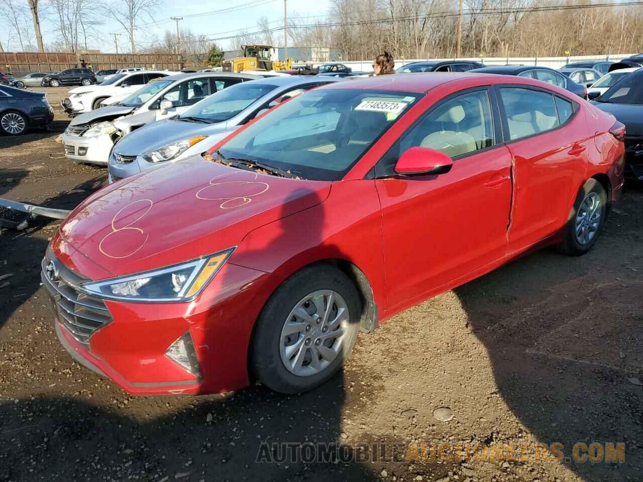 KMHD74LF6LU014787 HYUNDAI ELANTRA 2020