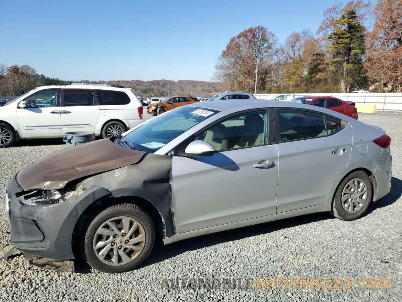 KMHD74LF7HU074259 HYUNDAI ELANTRA 2017