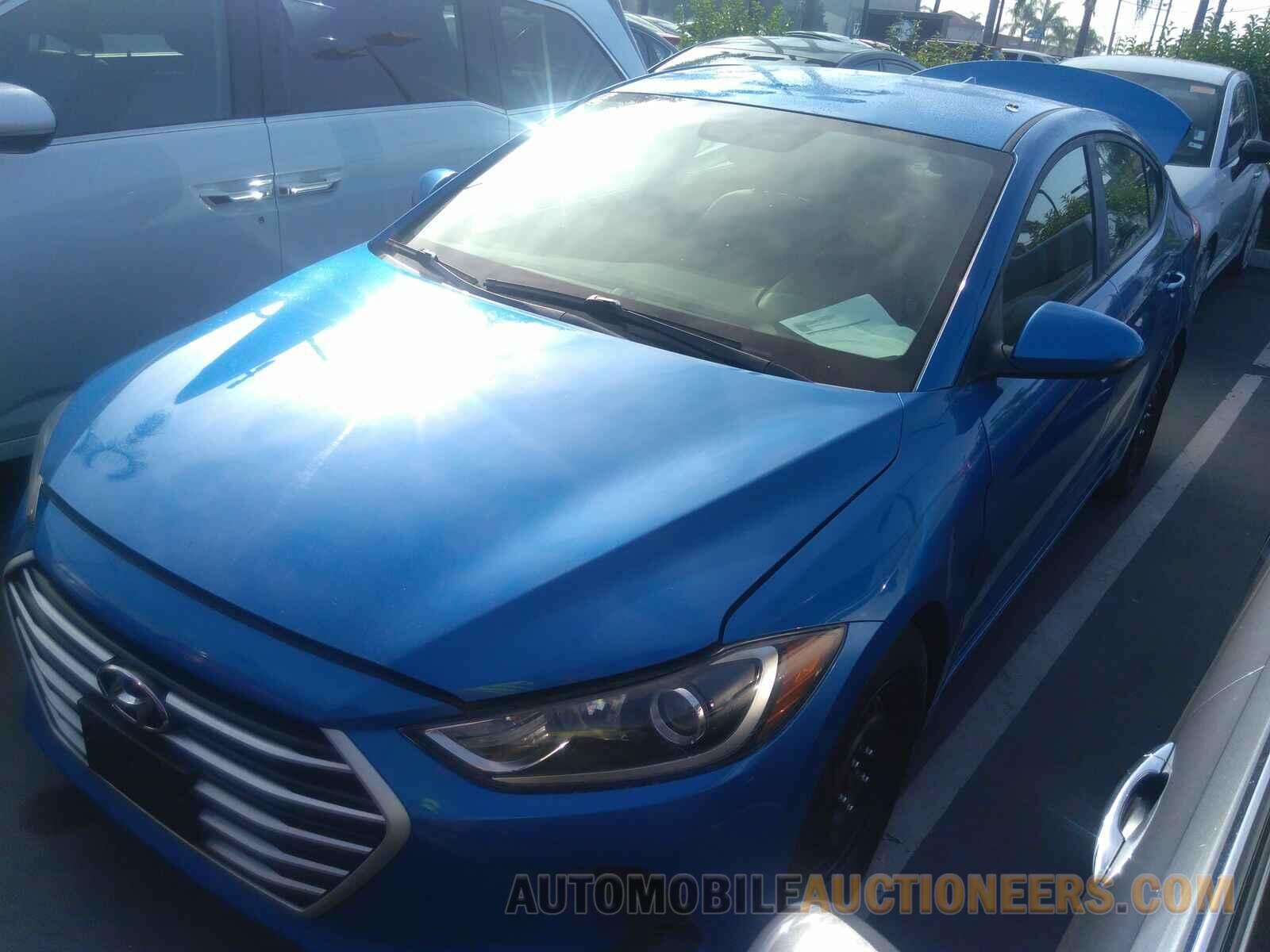 KMHD74LF7HU084743 Hyundai Elantra SE 2017