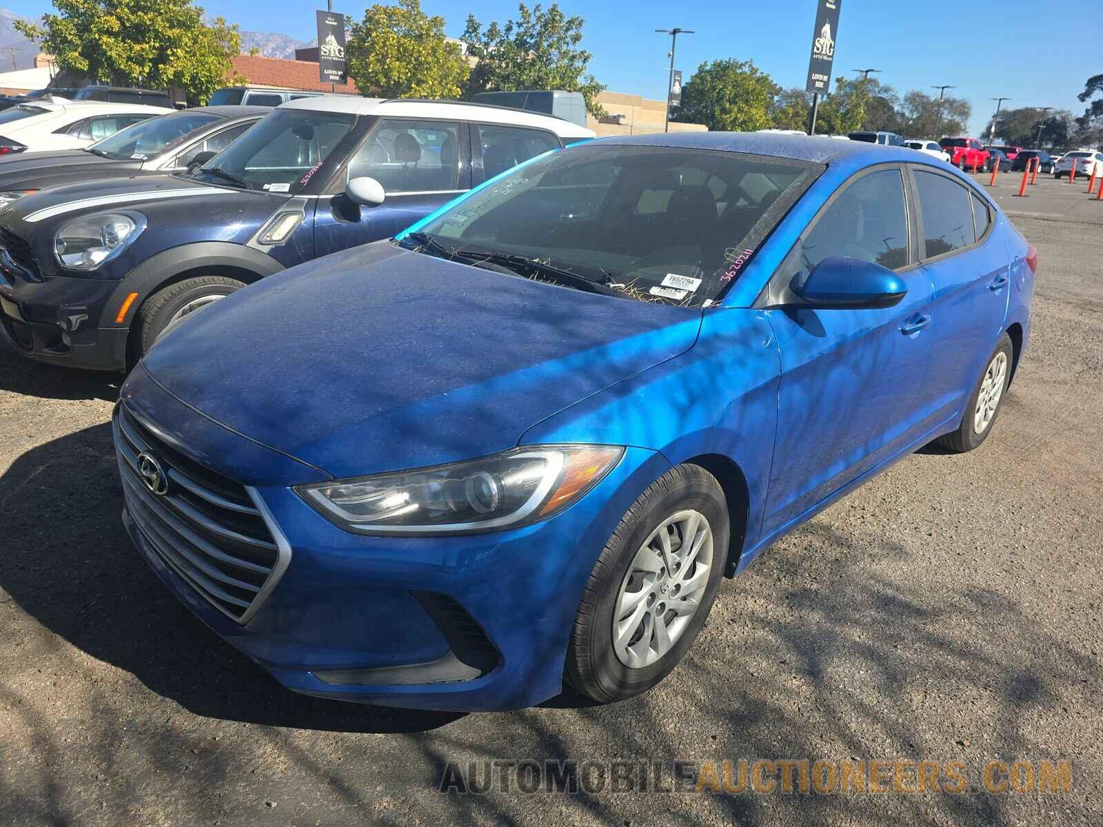 KMHD74LF7HU095015 Hyundai Elantra SE 2017