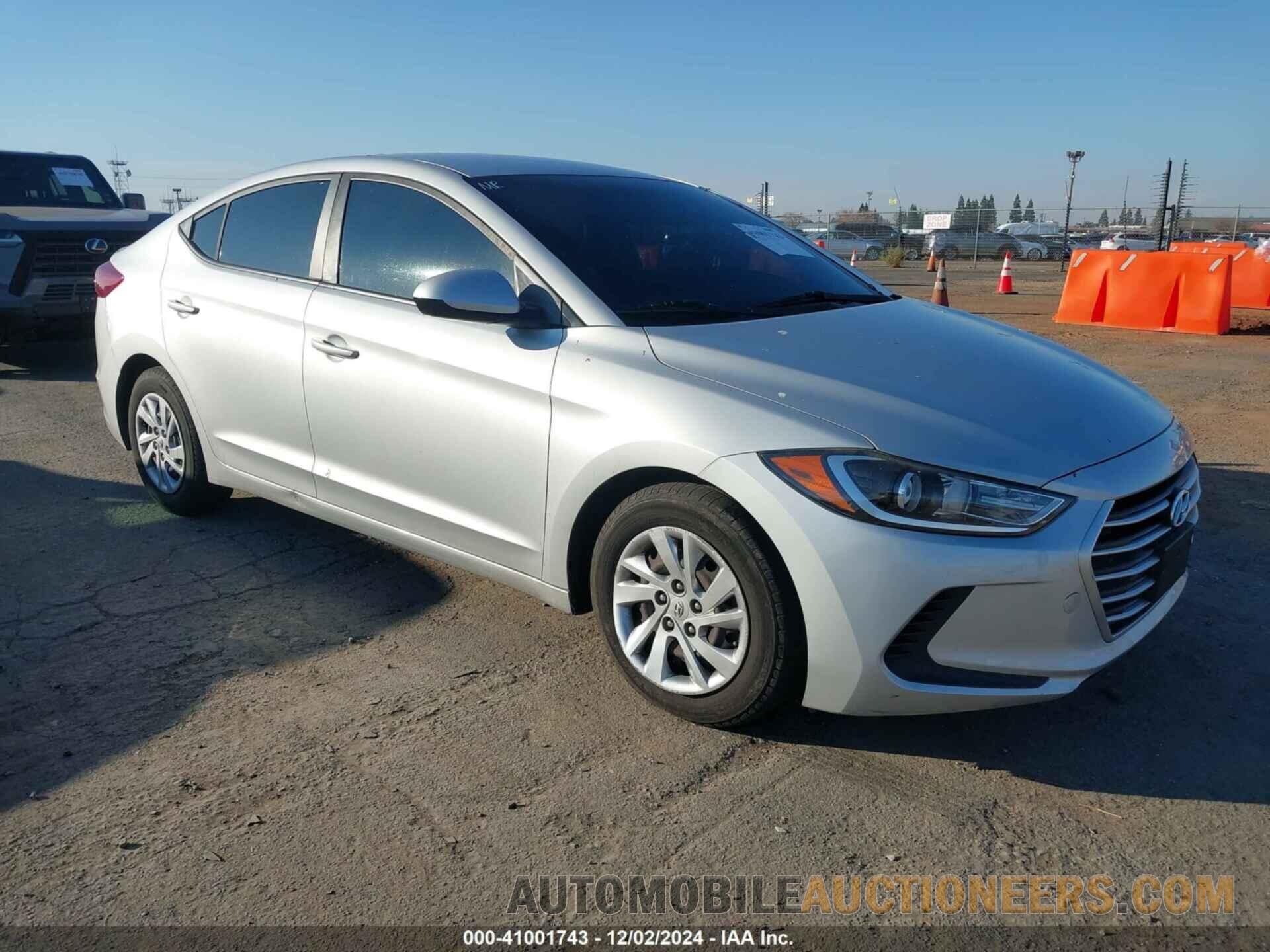 KMHD74LF7HU156086 HYUNDAI ELANTRA 2017