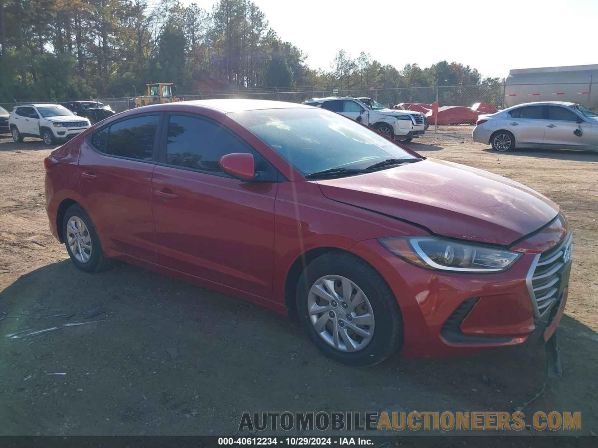 KMHD74LF7HU189623 HYUNDAI ELANTRA 2017