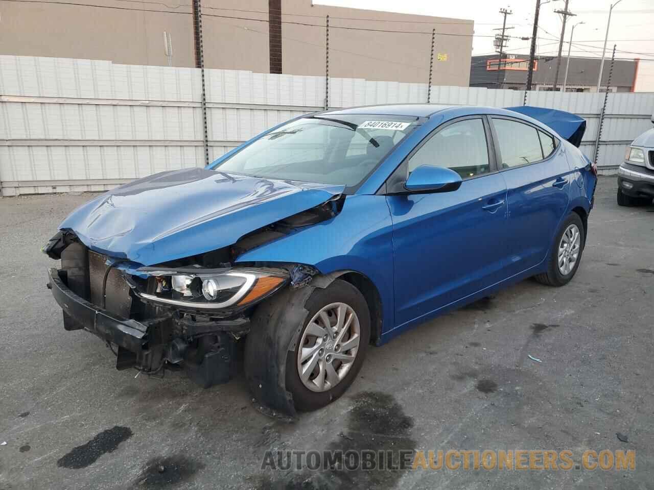 KMHD74LF7HU372052 HYUNDAI ELANTRA 2017