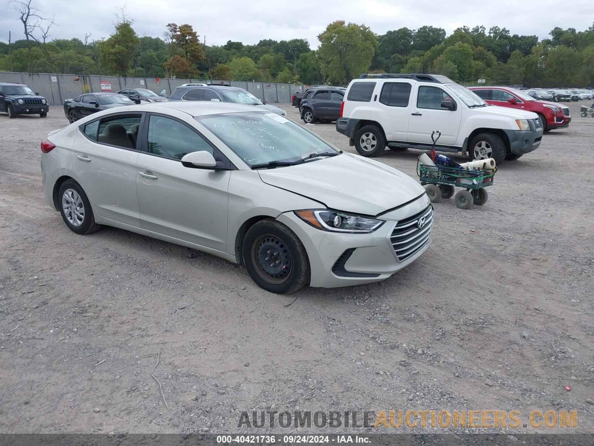 KMHD74LF7HU377042 HYUNDAI ELANTRA 2017