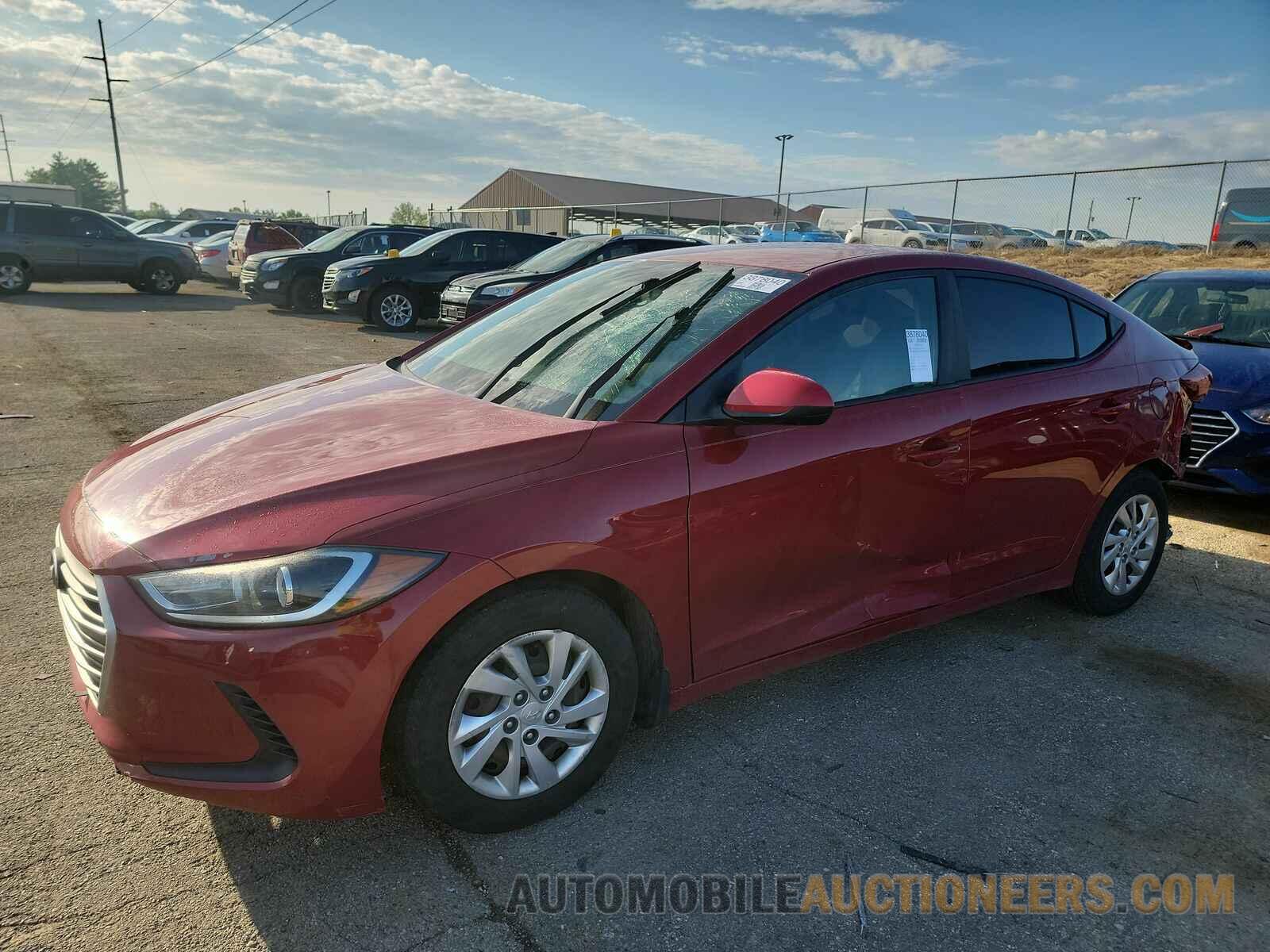 KMHD74LF7HU429012 Hyundai Elantra SE 2017