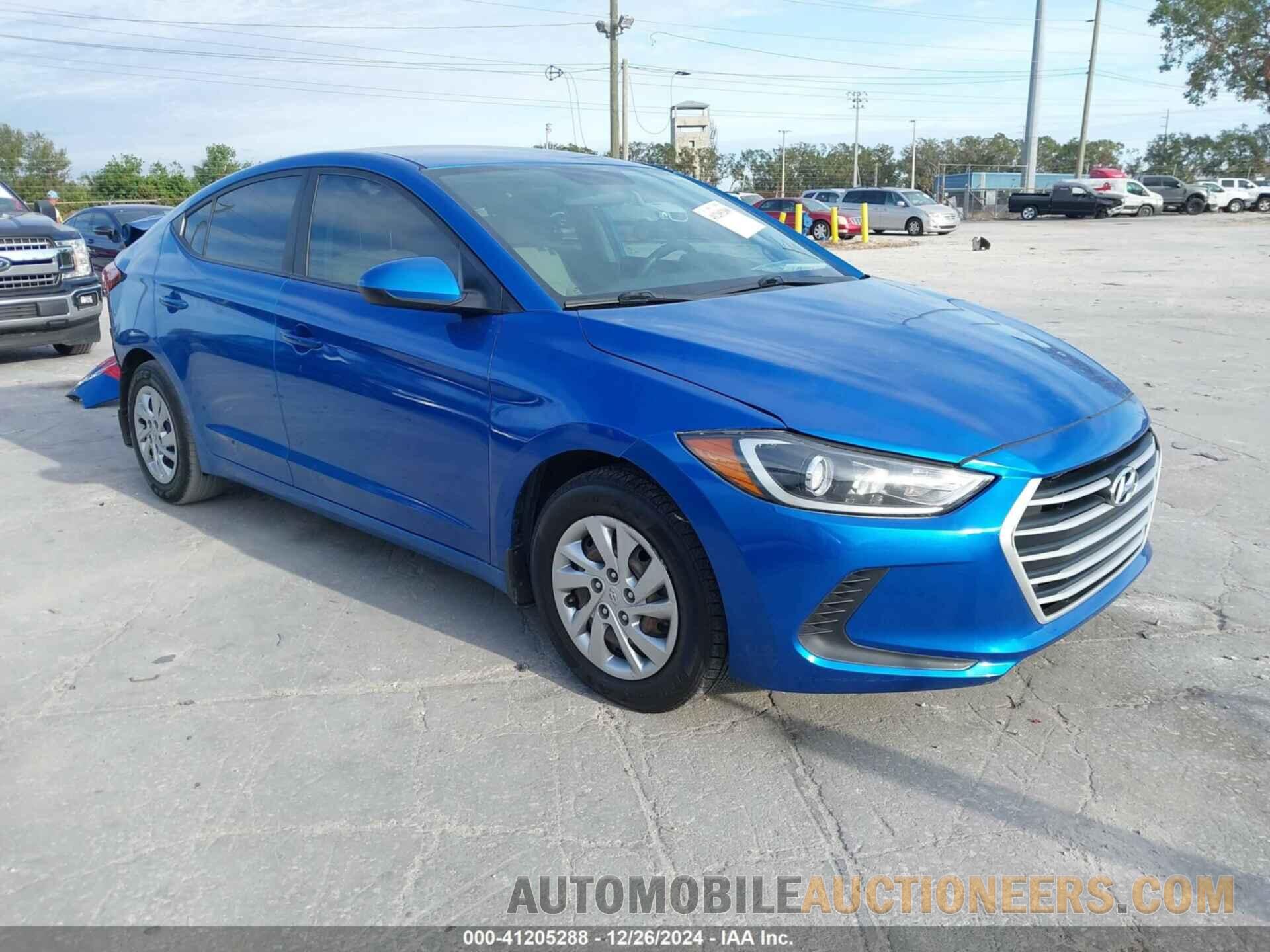 KMHD74LF7JU480502 HYUNDAI ELANTRA 2018