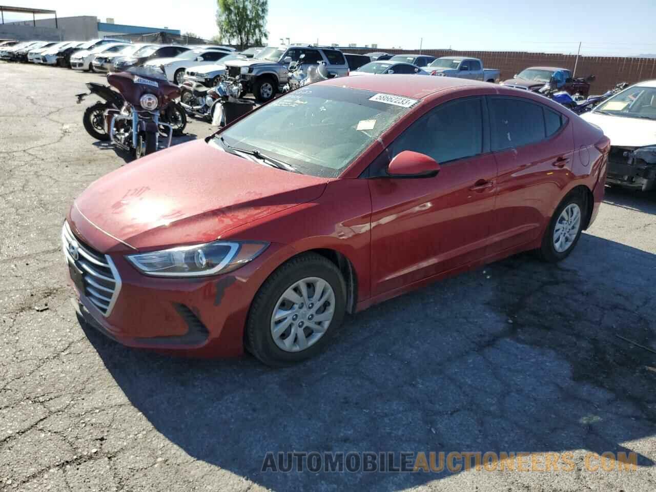 KMHD74LF7JU580924 HYUNDAI ELANTRA 2018