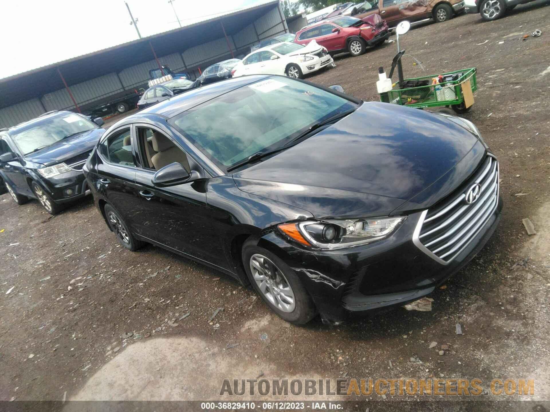 KMHD74LF7JU581460 HYUNDAI ELANTRA 2018