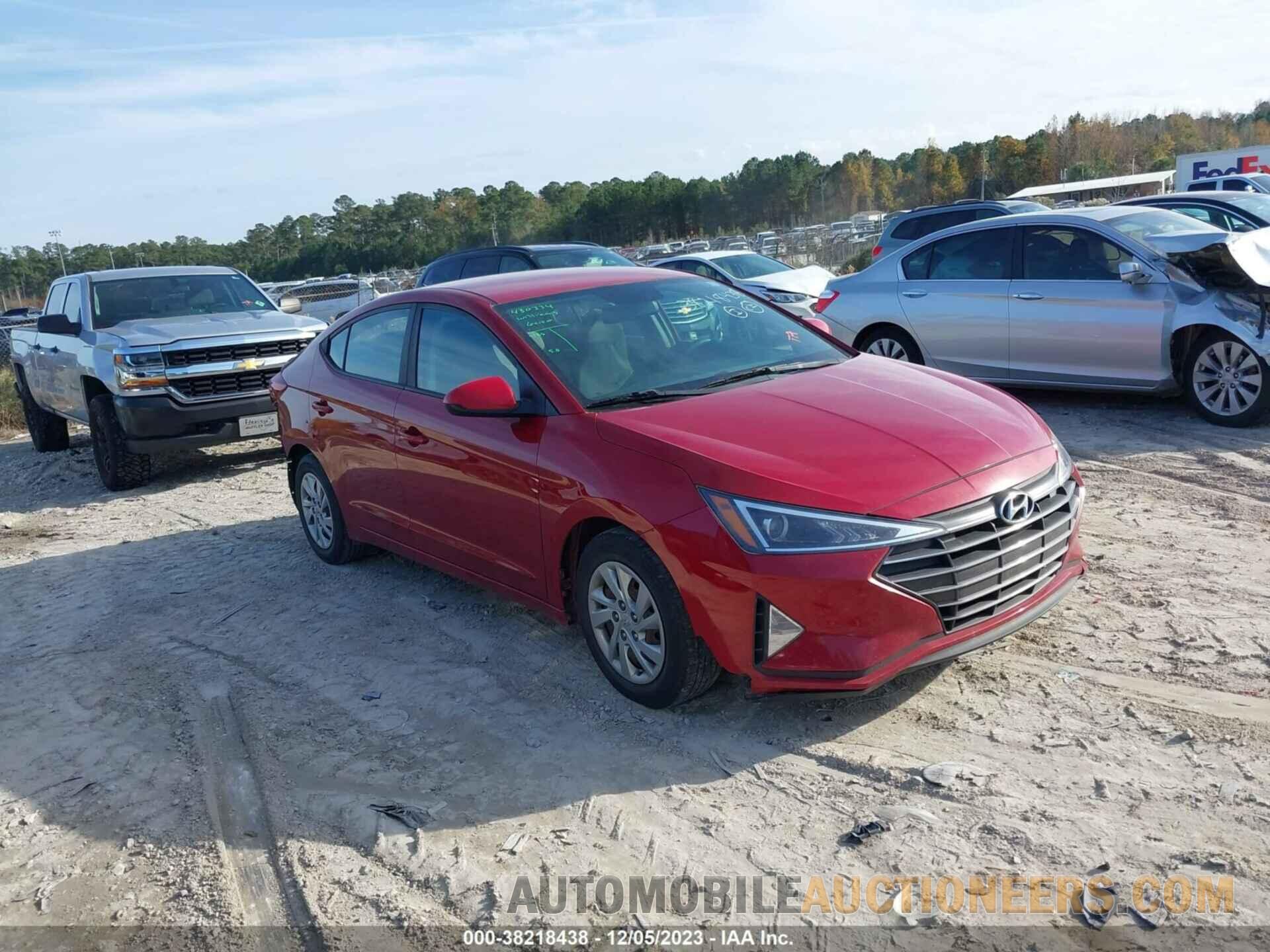 KMHD74LF7KU777884 HYUNDAI ELANTRA 2019