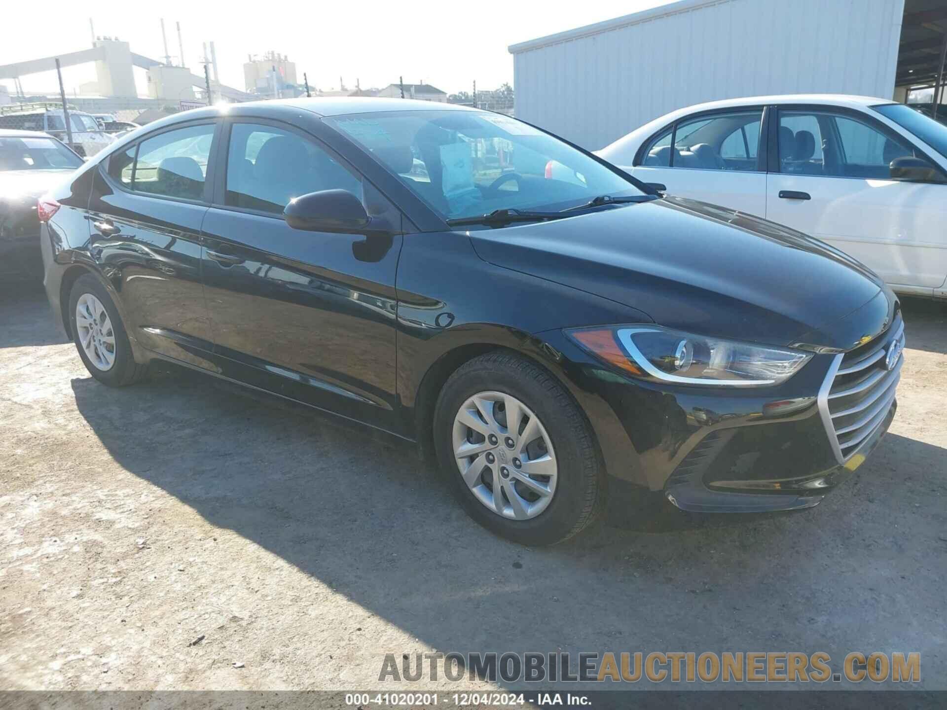 KMHD74LF8HU282246 HYUNDAI ELANTRA 2017