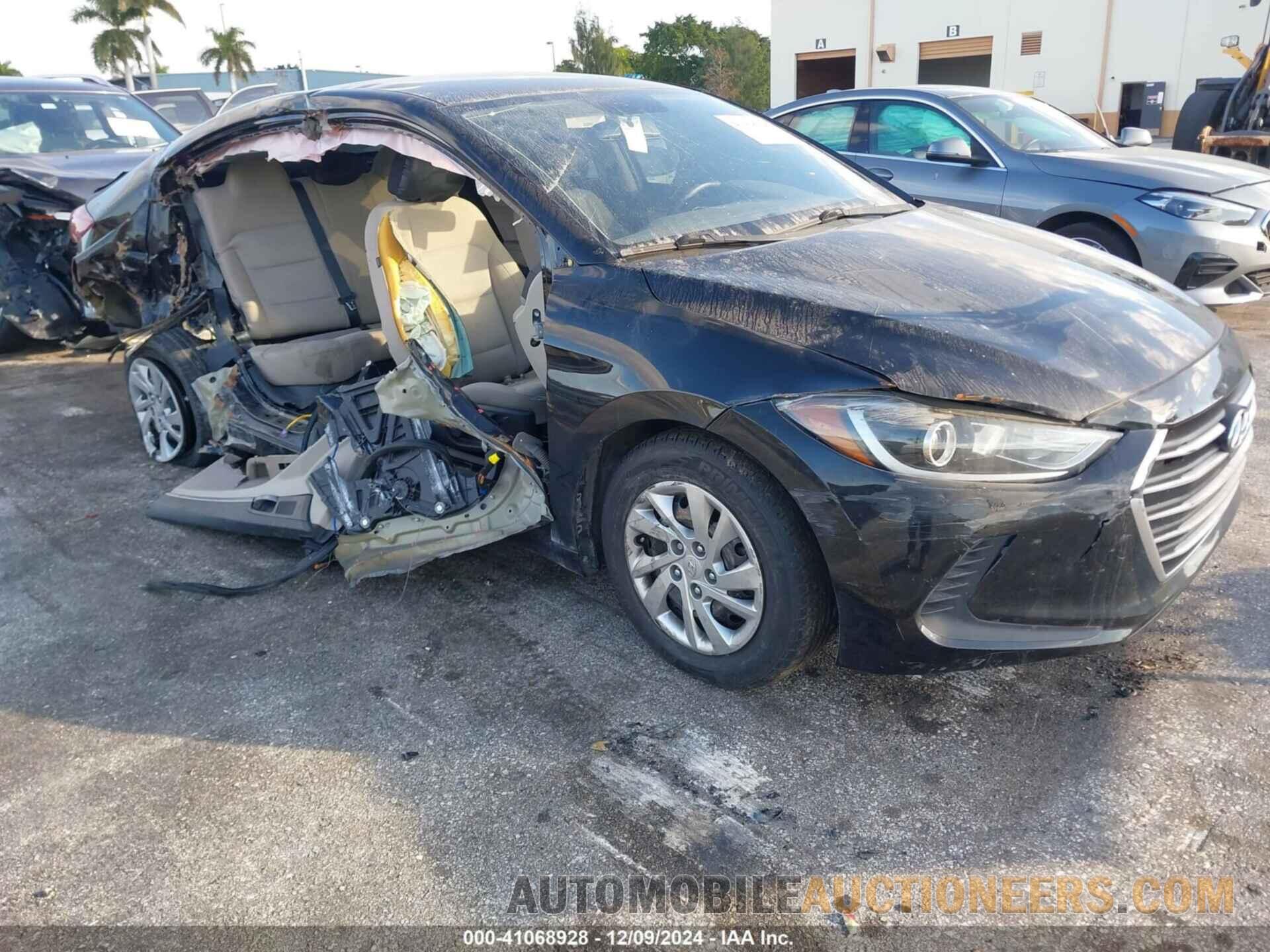 KMHD74LF8HU367121 HYUNDAI ELANTRA 2017