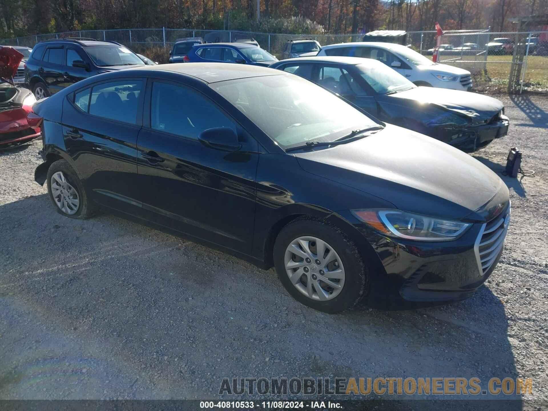 KMHD74LF8JU449484 HYUNDAI ELANTRA 2018