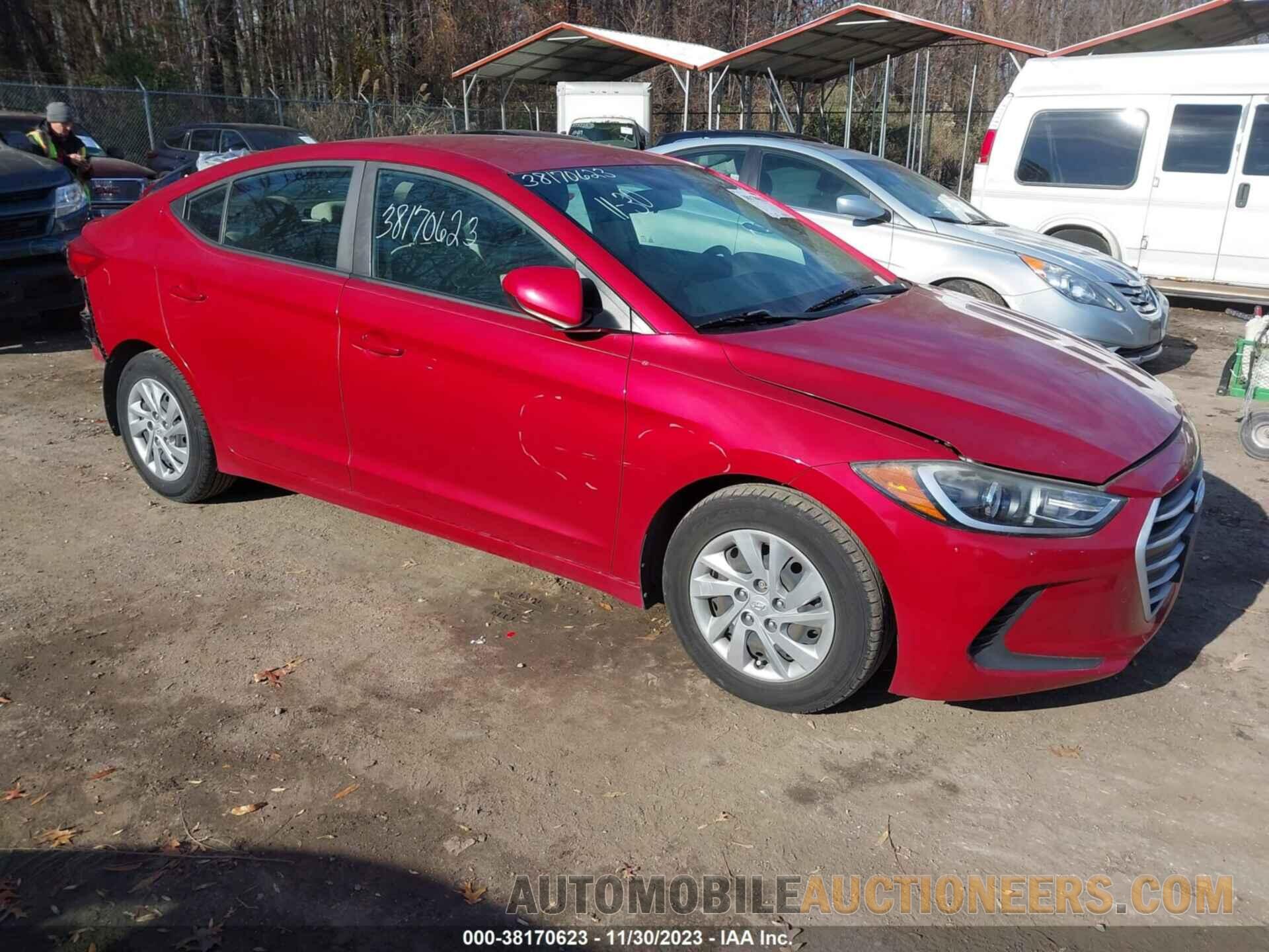 KMHD74LF8JU471825 HYUNDAI ELANTRA 2018