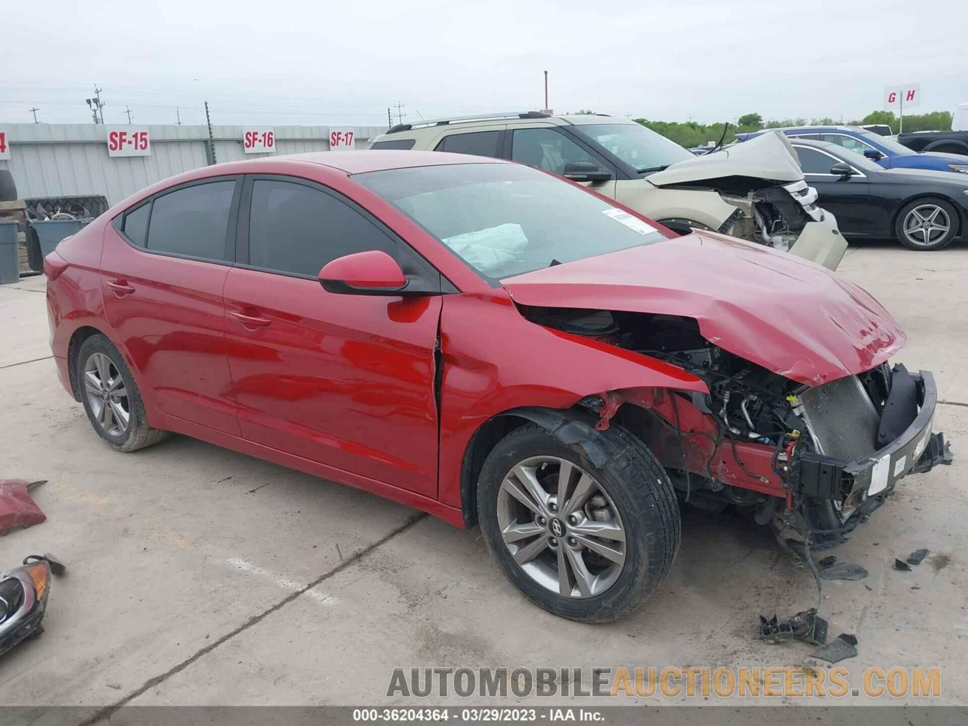 KMHD74LF8JU488785 HYUNDAI ELANTRA 2018