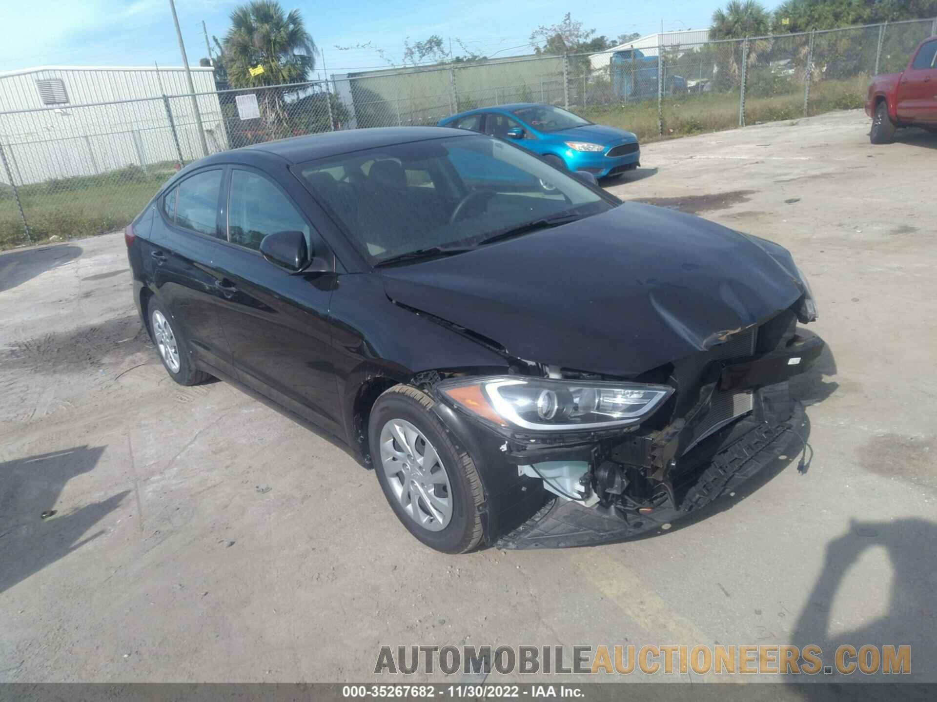 KMHD74LF8JU613672 HYUNDAI ELANTRA 2018